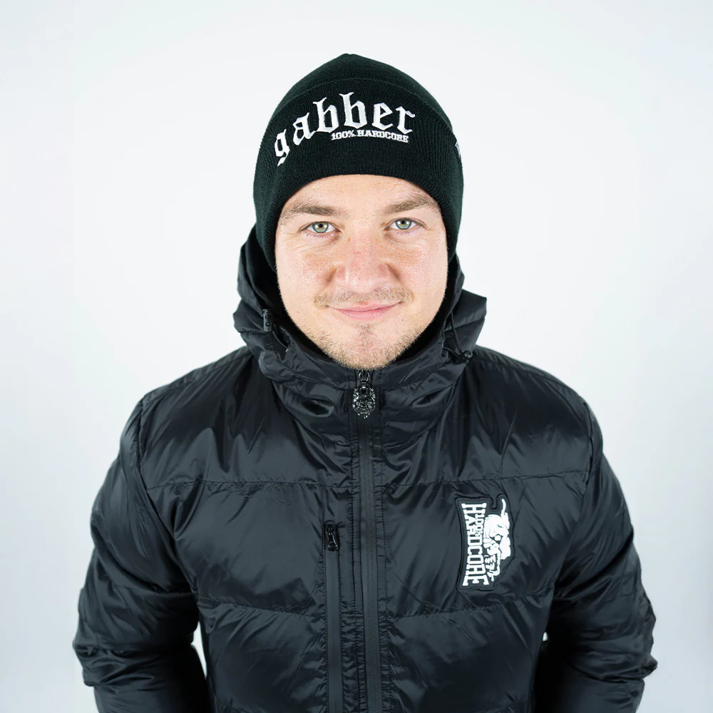 100% Hardcore Beanie Gabber Black - Image 2