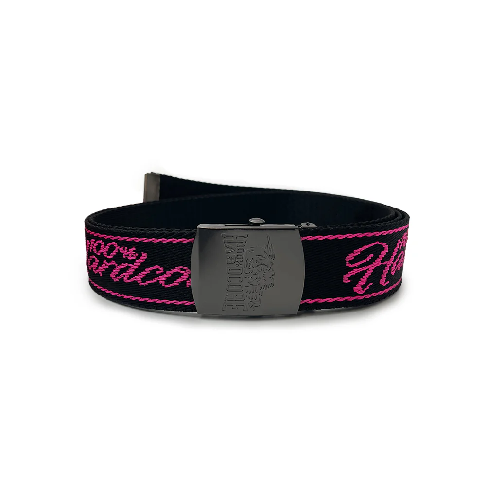 100% Hardcore Belt Signature Pink