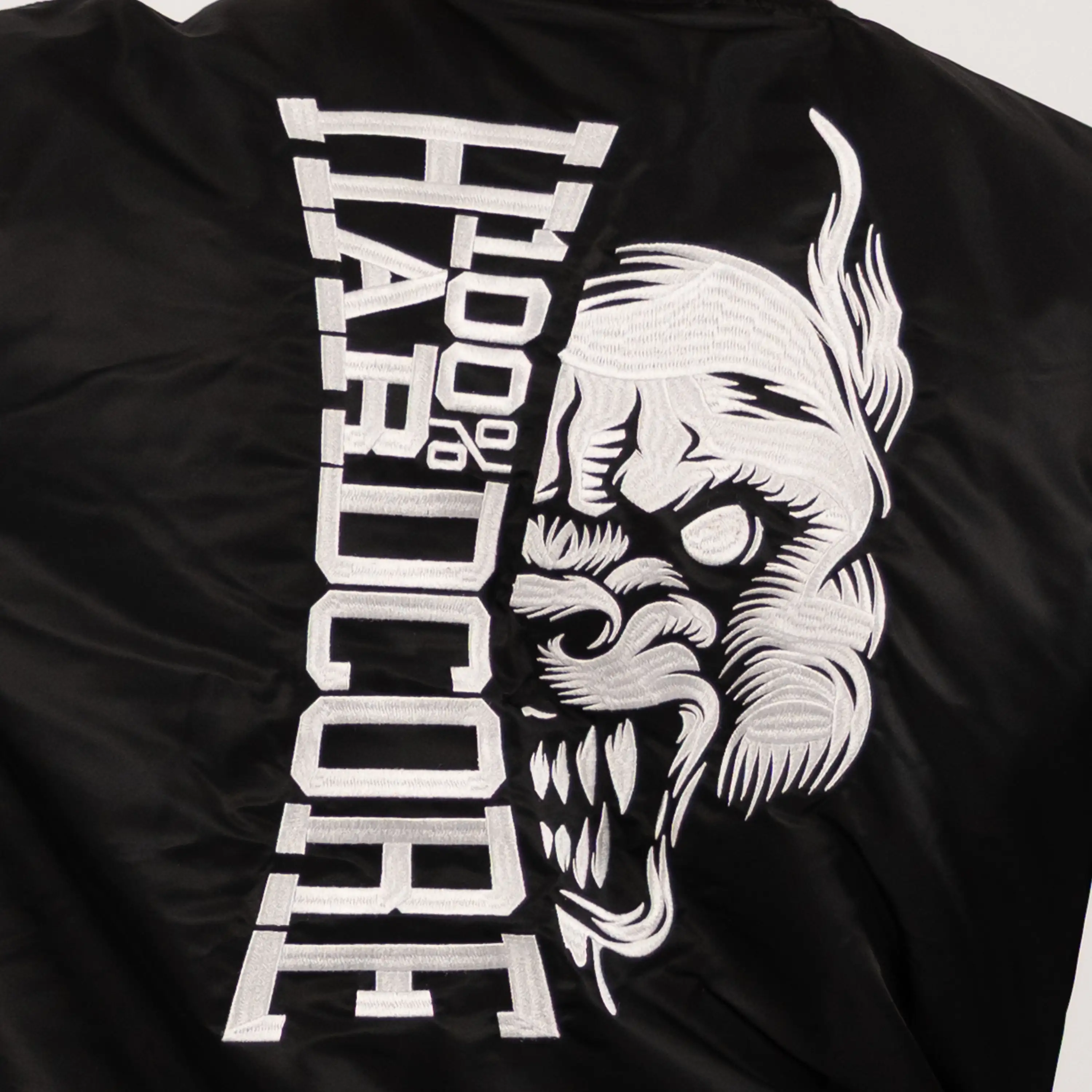 100% Hardcore Bomberjacket Branded Rage Black - Image 4