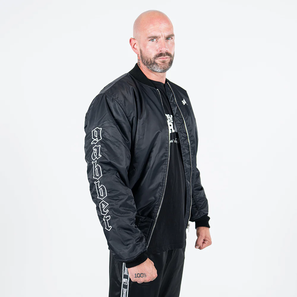 100% Hardcore Bomberjacket Gabber Black - Image 3