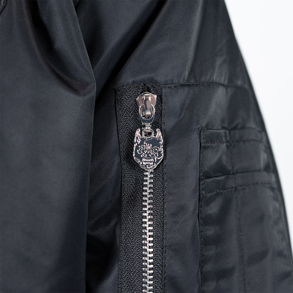 100% Hardcore Bomberjacket Gabber Black - Image 6