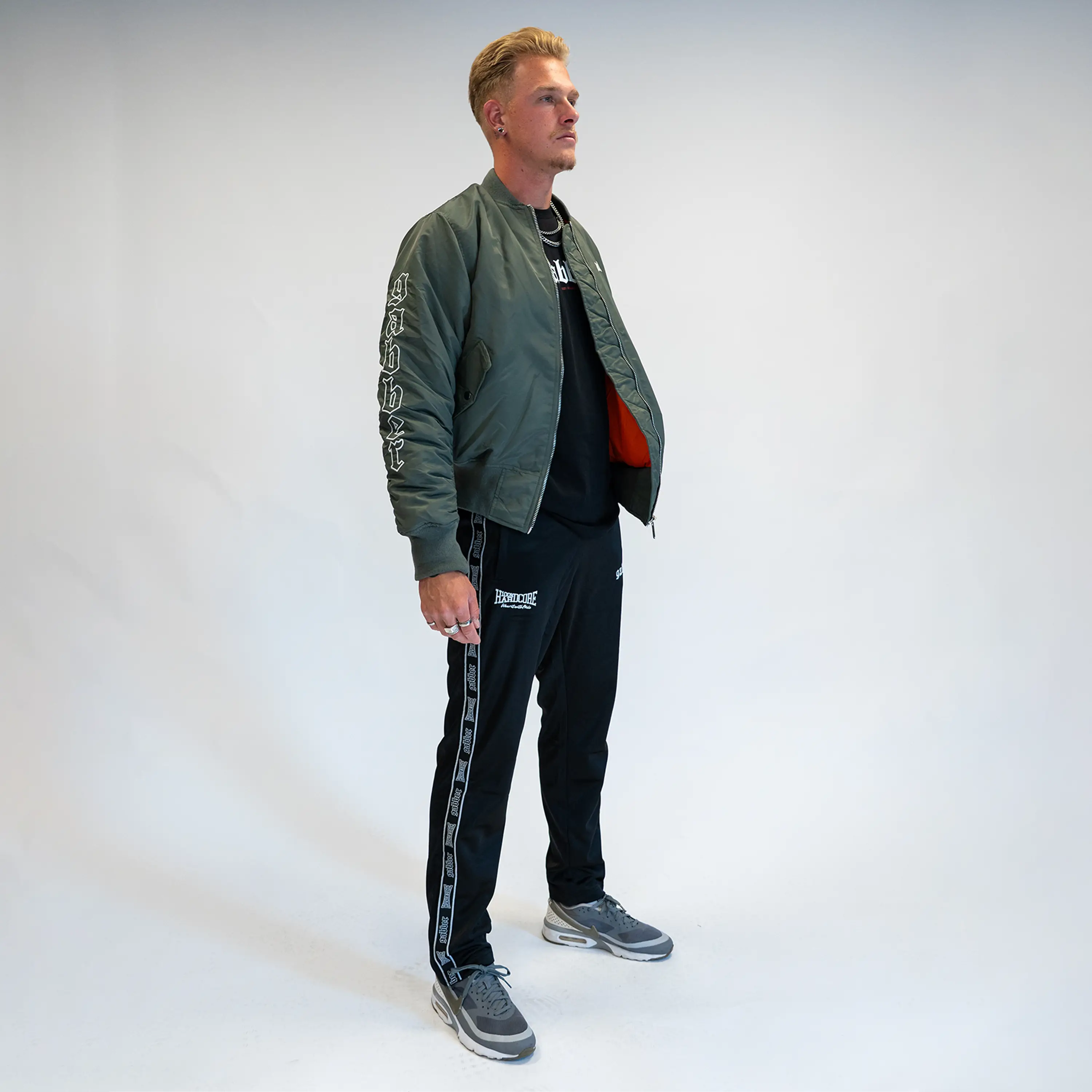 100% Hardcore Bomberjacket Gabber Green - Image 3