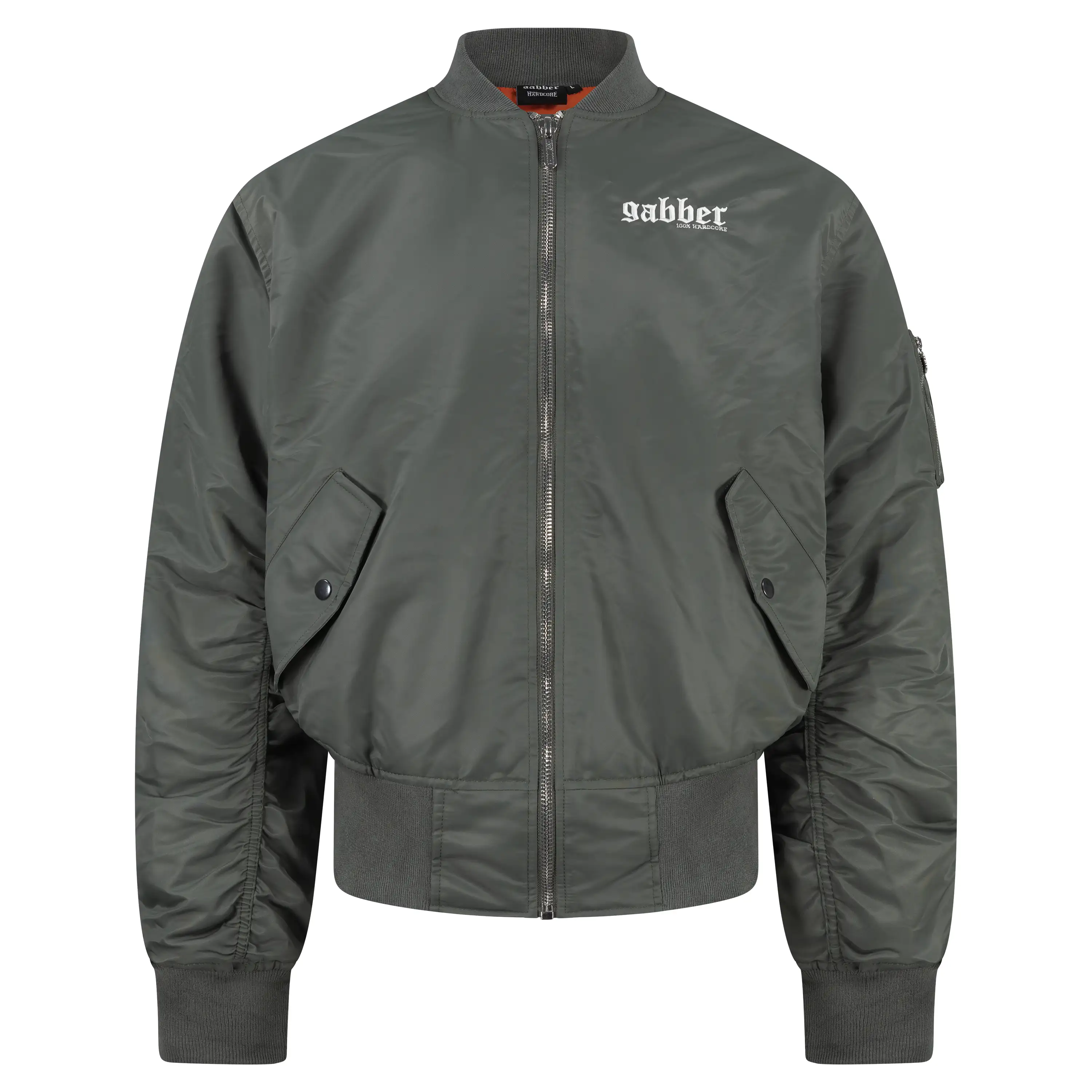 100% Hardcore Bomberjacket Gabber Green - Image 6