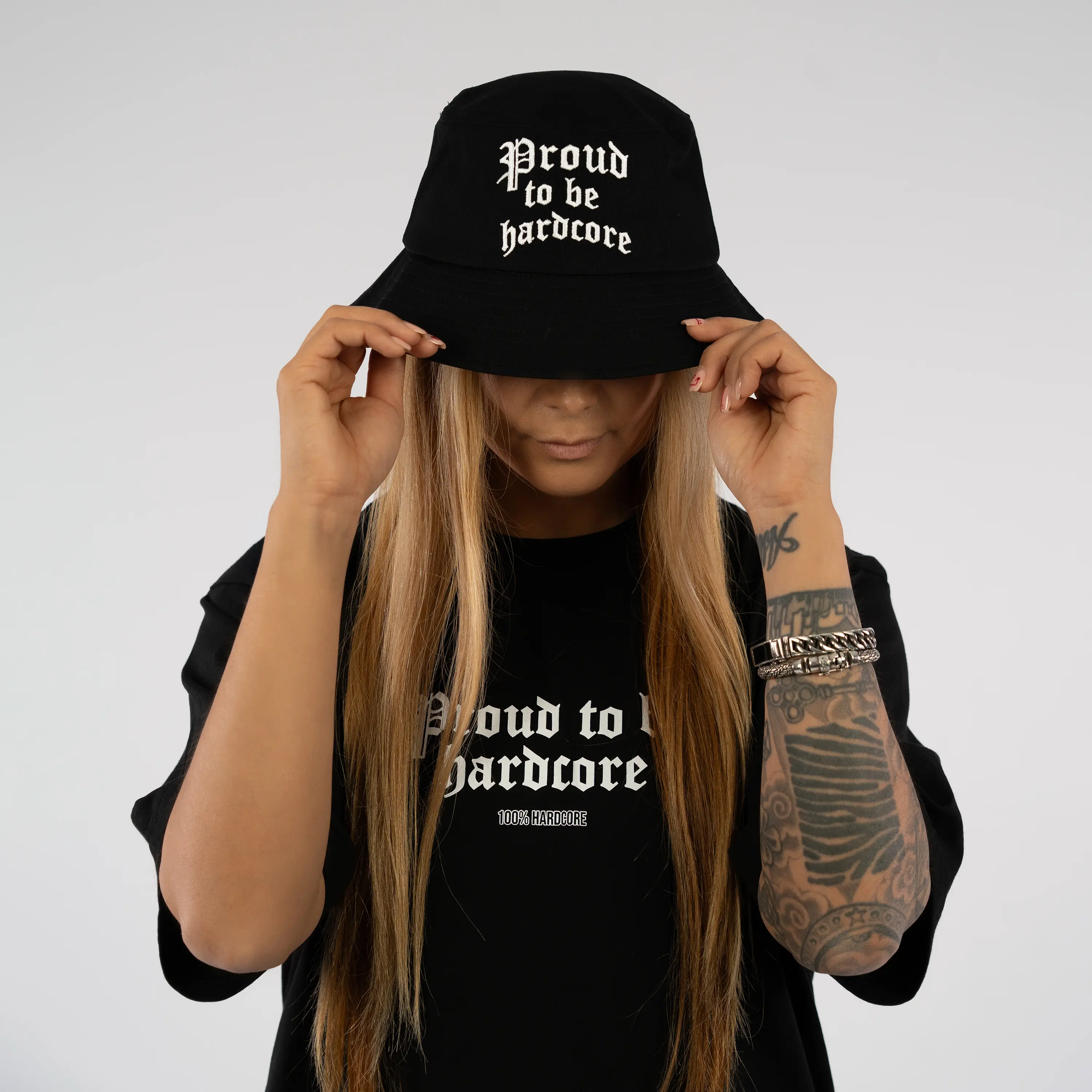 100% Hardcore Bucket Hat Proud to be - Image 2