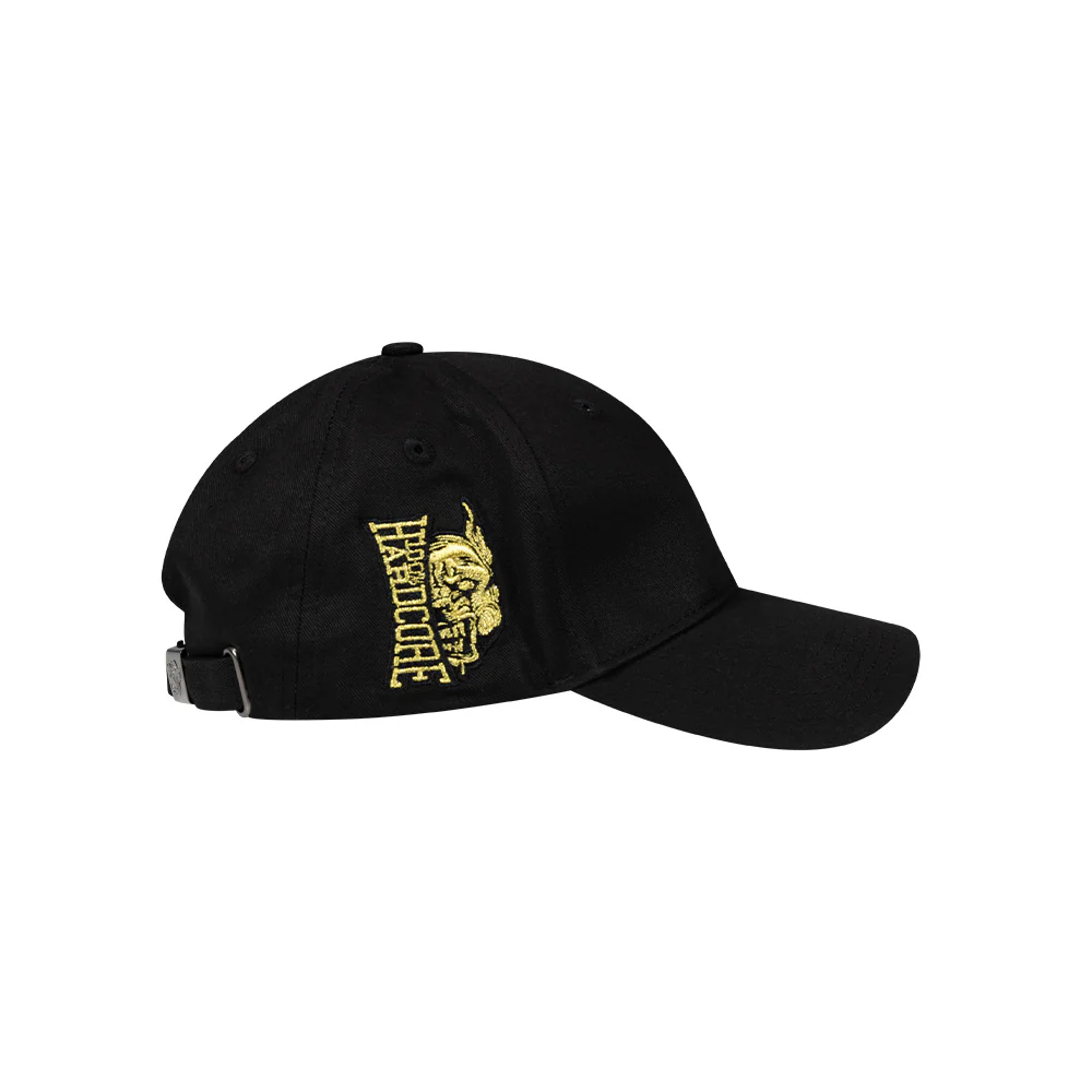 100% Hardcore Cap Essential Black/Gold - Image 5