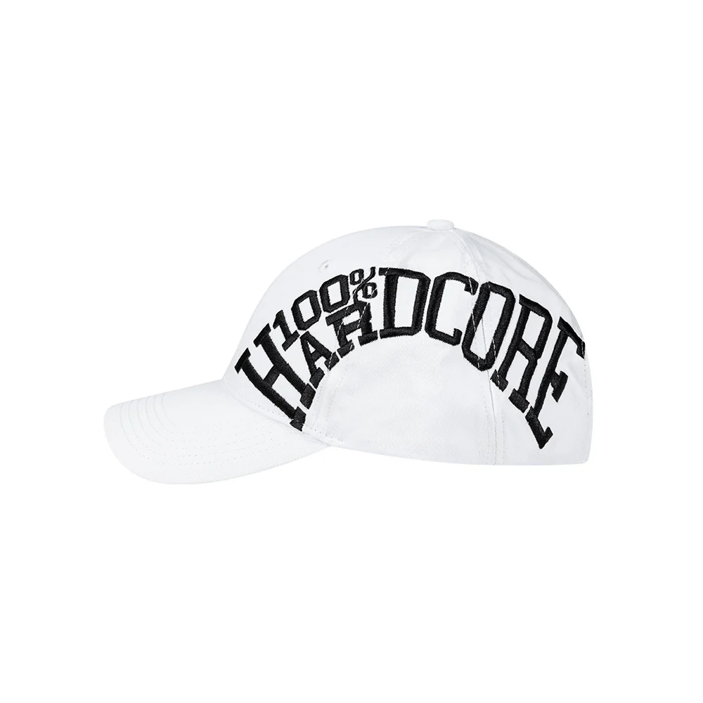 100% Hardcore Cap Essential White