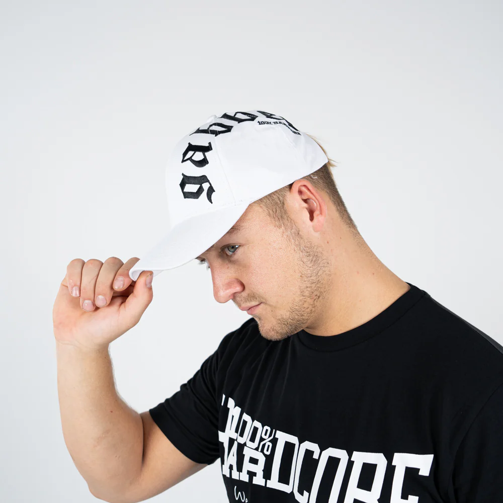 100% Hardcore Cap Gabber White - Image 3