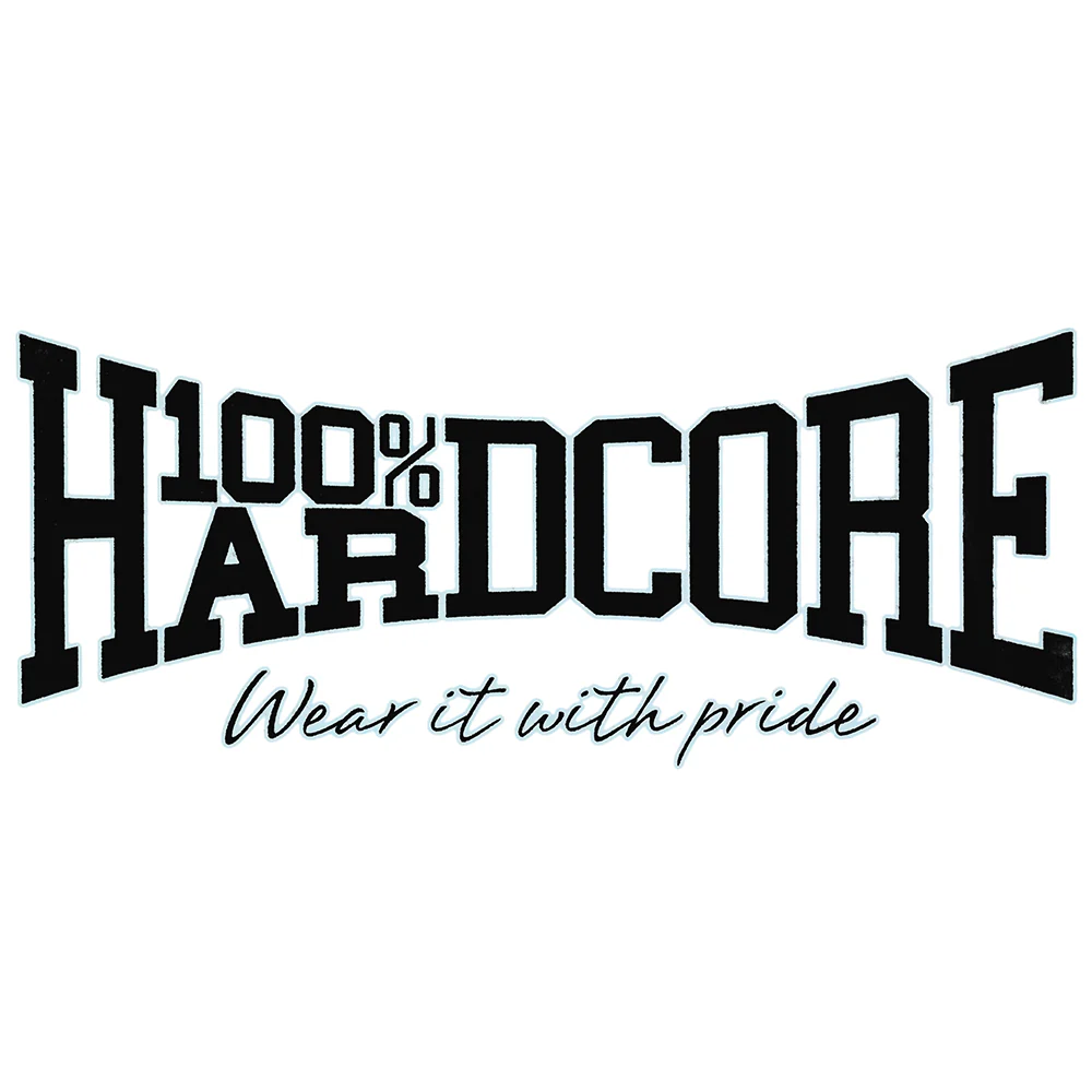 100% Hardcore Carsticker The Brand Black - Image 3