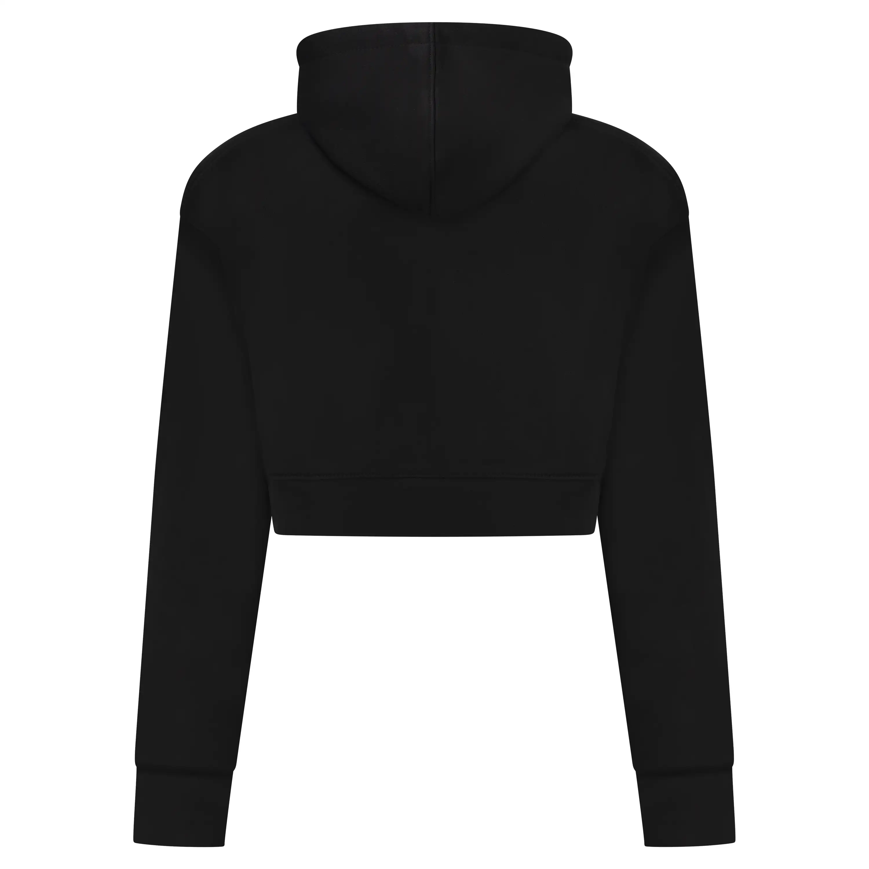 100% Hardcore Cropped Hoodie Faded - Image 6