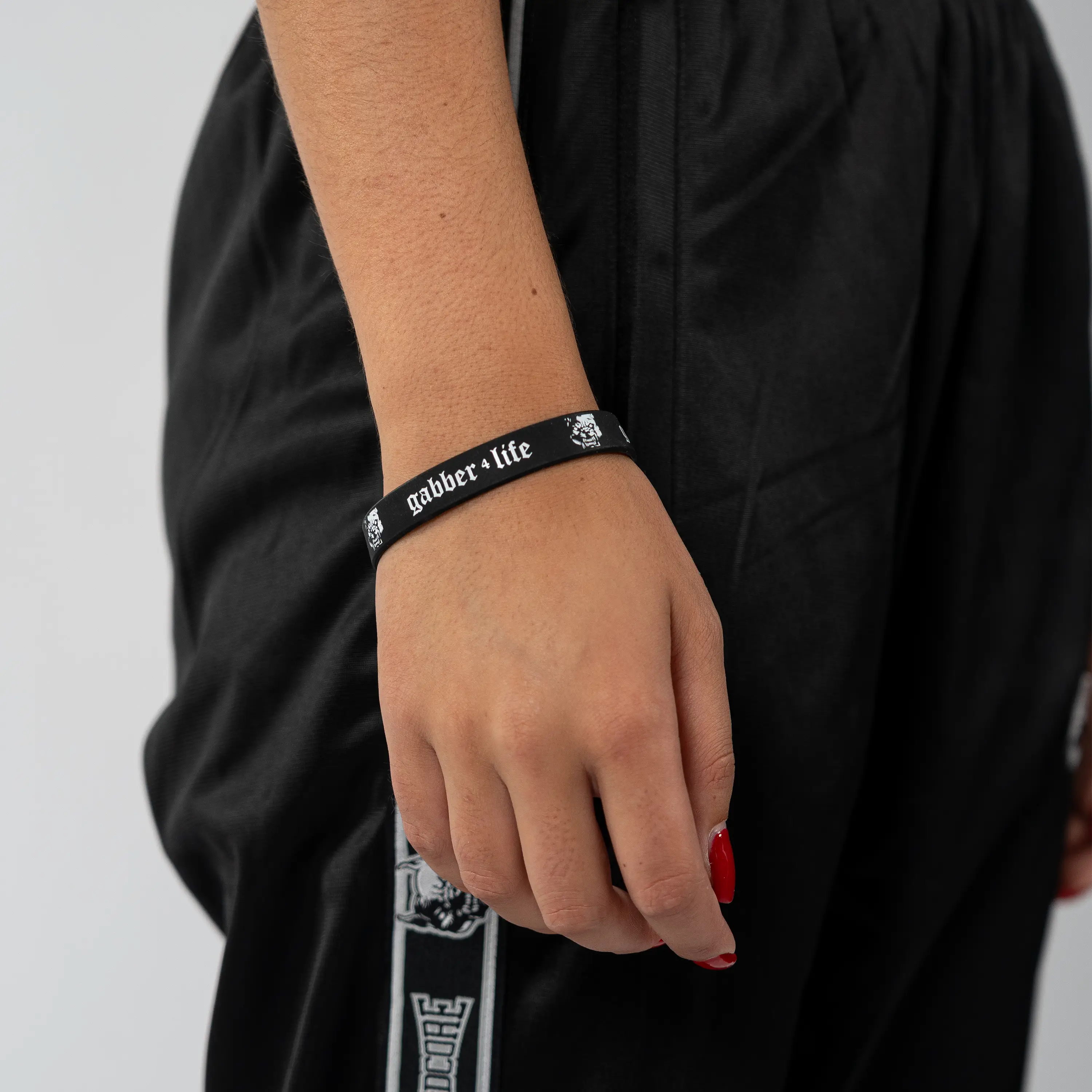 100% Hardcore Wristband Gabber 4 Life - Image 2