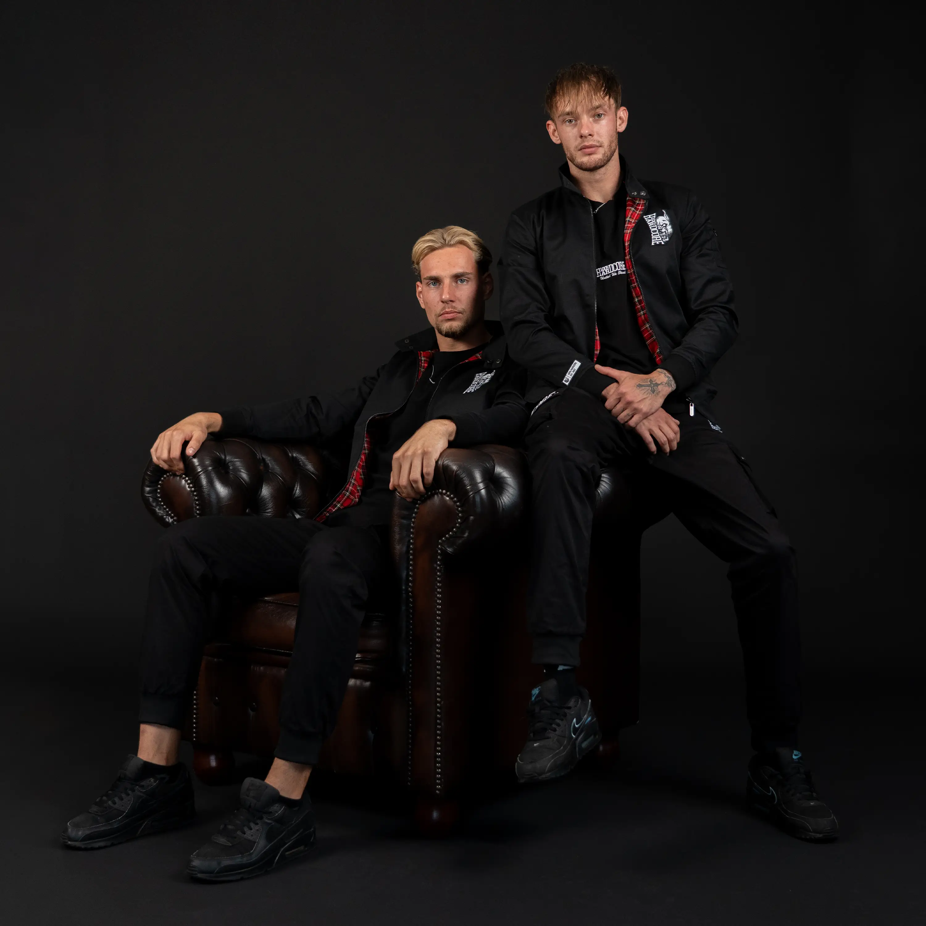100% Hardcore Harrington Branded Rage Black - Image 3