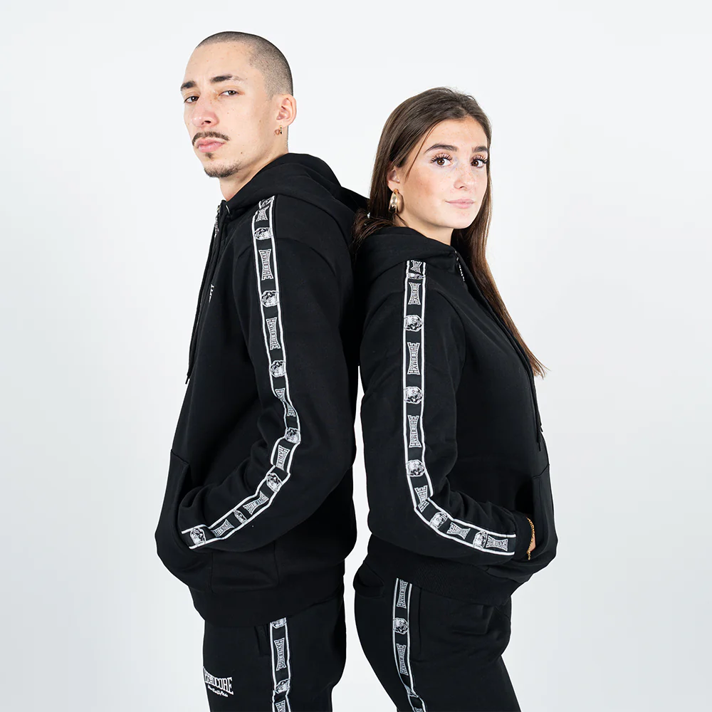 100% Hardcore Hooded Zipper Branded Rage Taped - Image 3