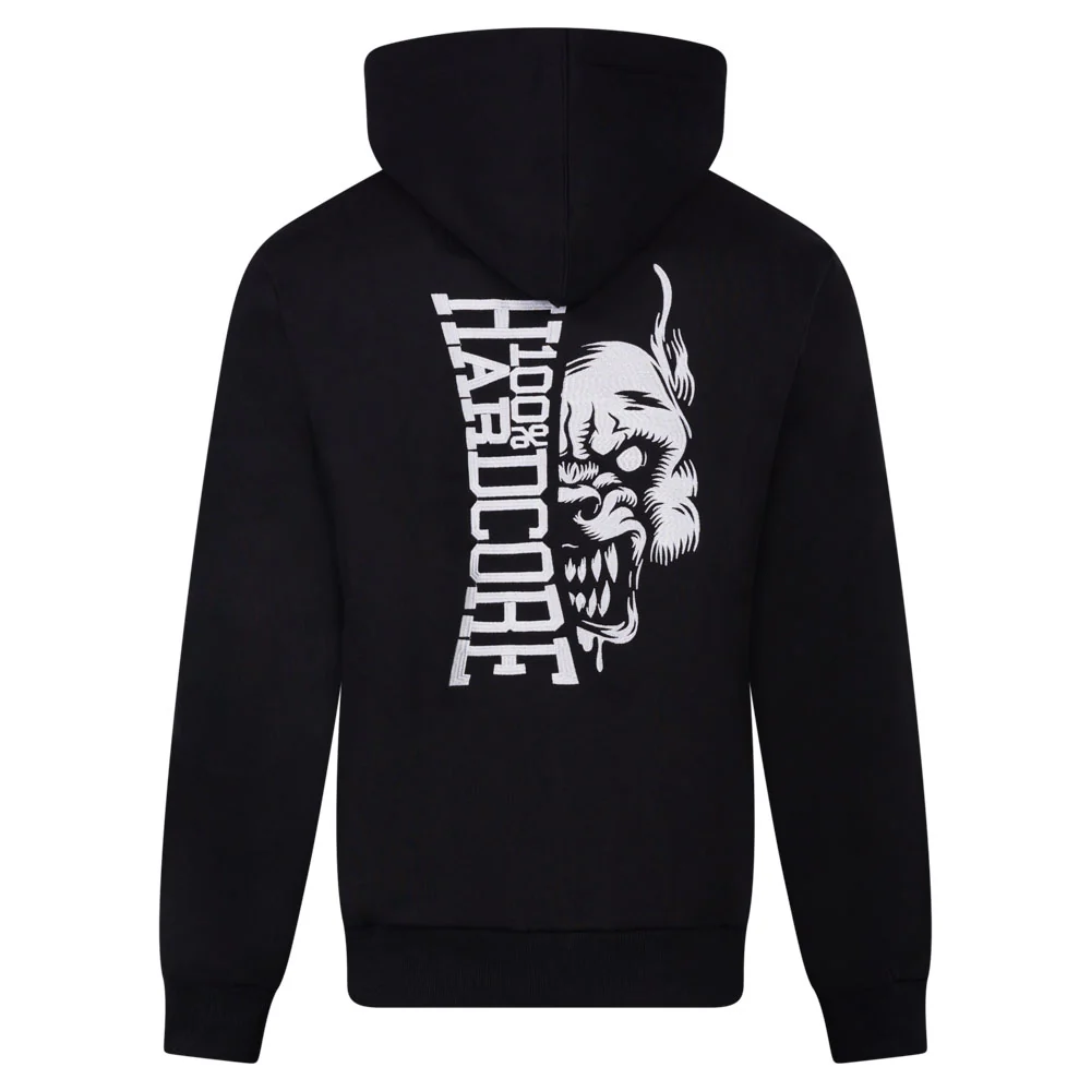 100% Hardcore Hooded Zipper Branded Rage Taped - Image 6