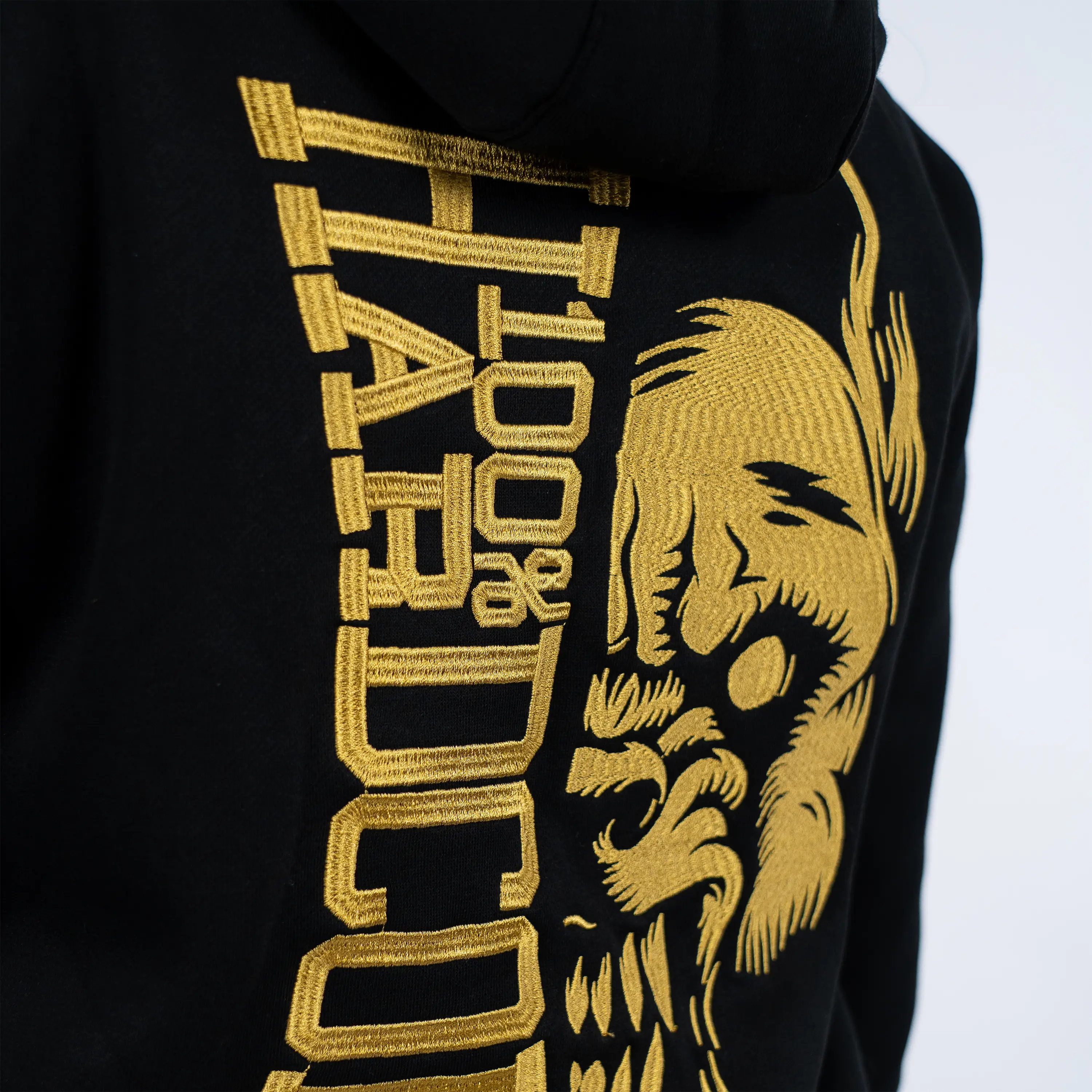 100% Hardcore Hooded Zipper Essential Gold - Image 4
