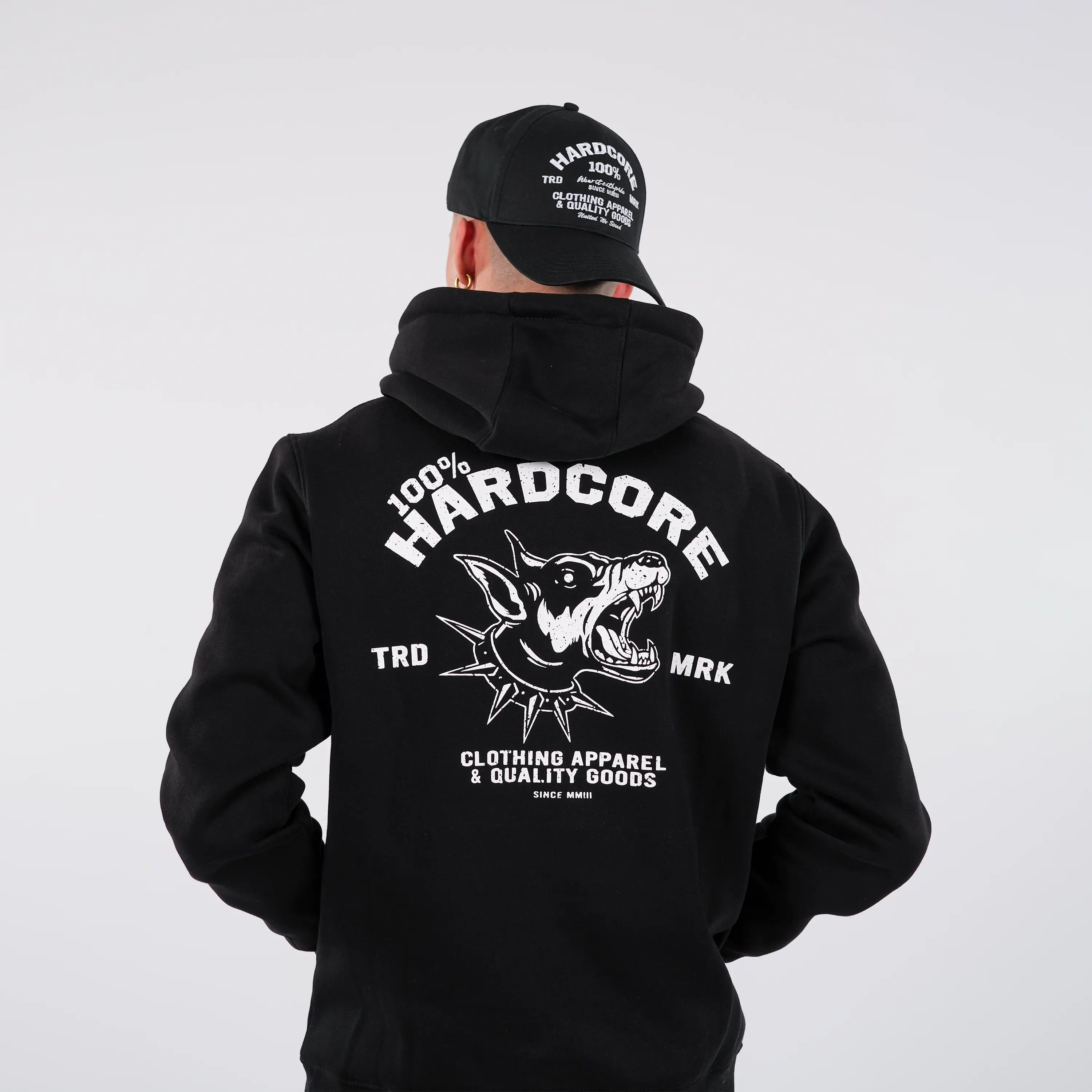 100% Hardcore Hoodie Apparel - Image 2