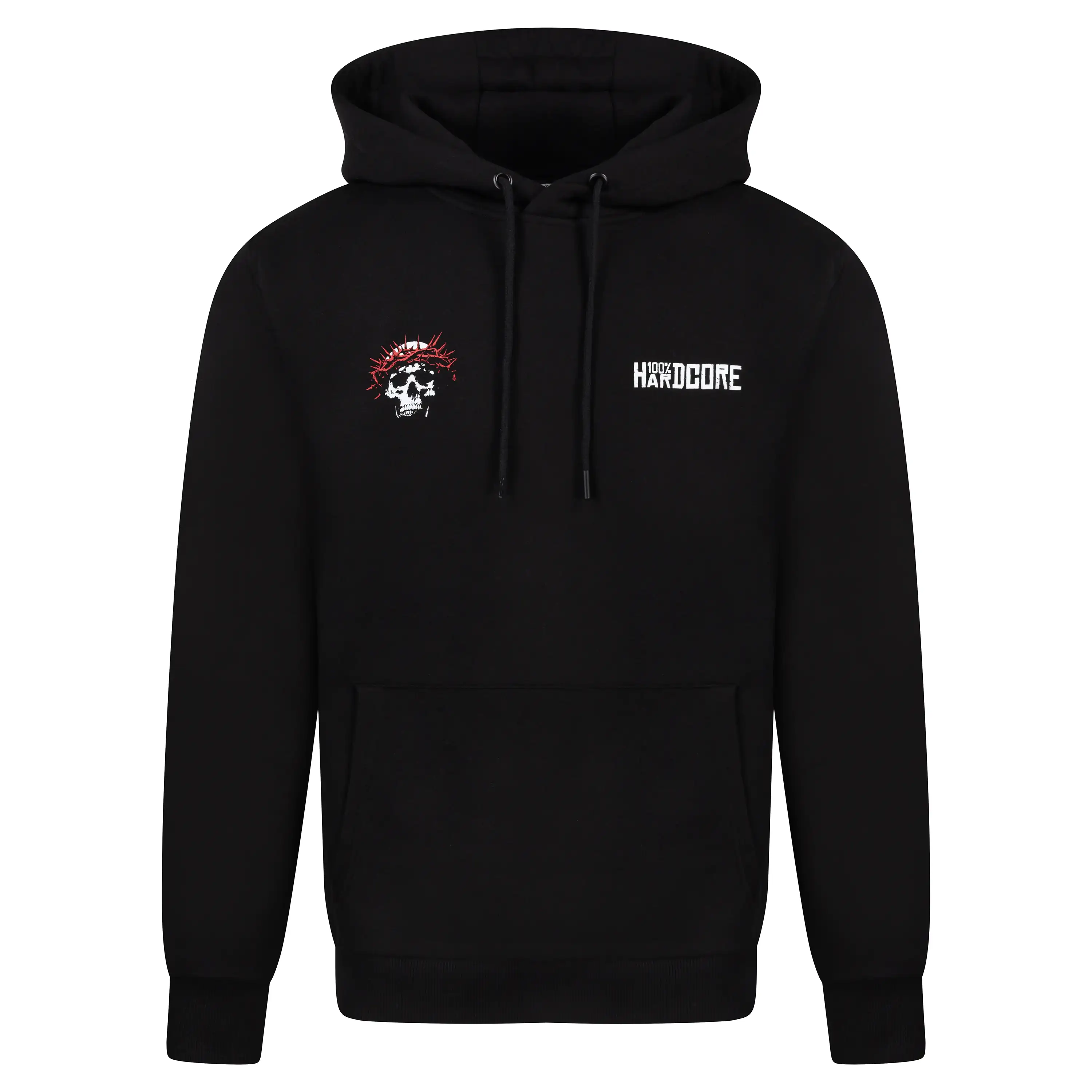 100% Hardcore Hoodie Blood Crown - Image 6