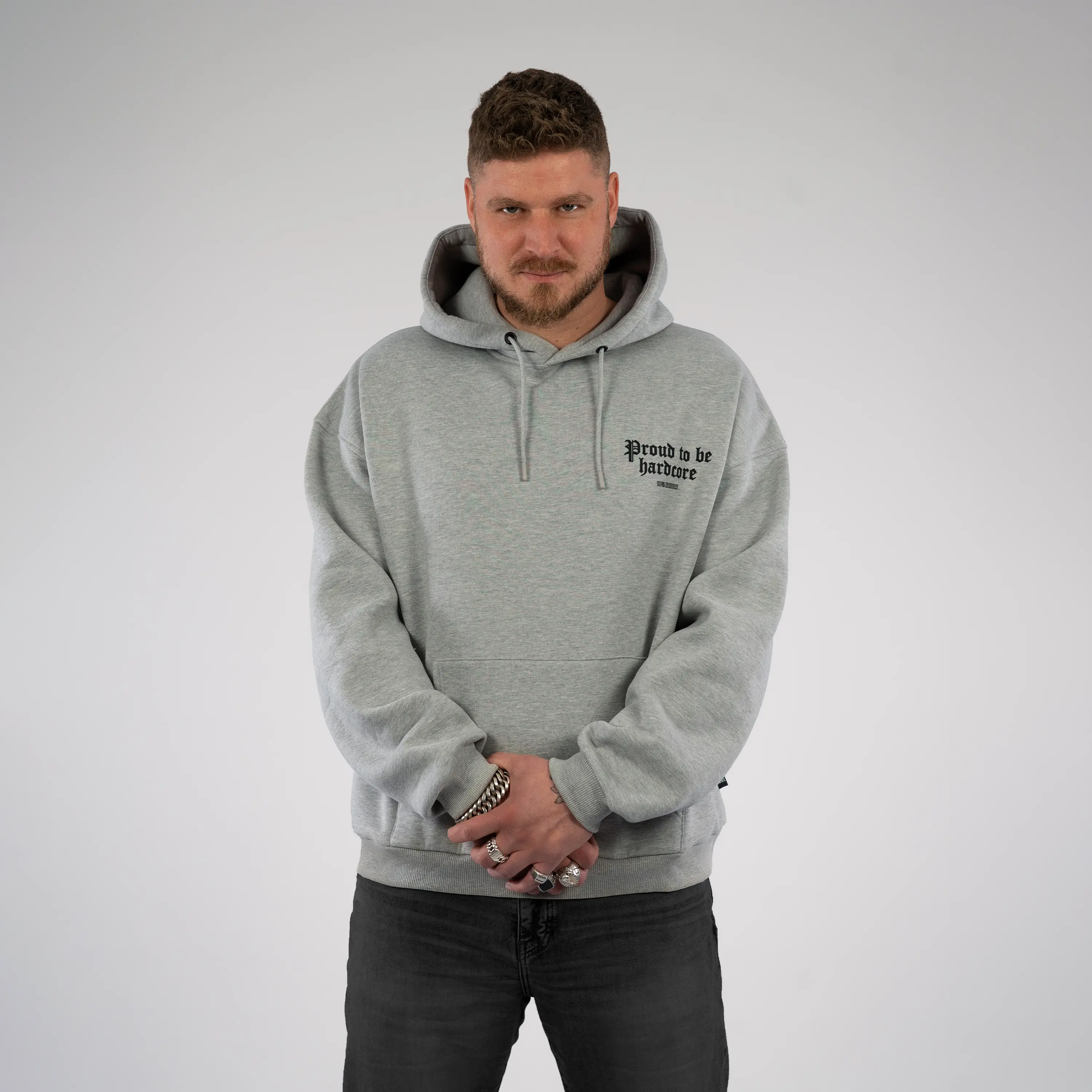 100% Hardcore Hoodie Proud to Be - Image 3