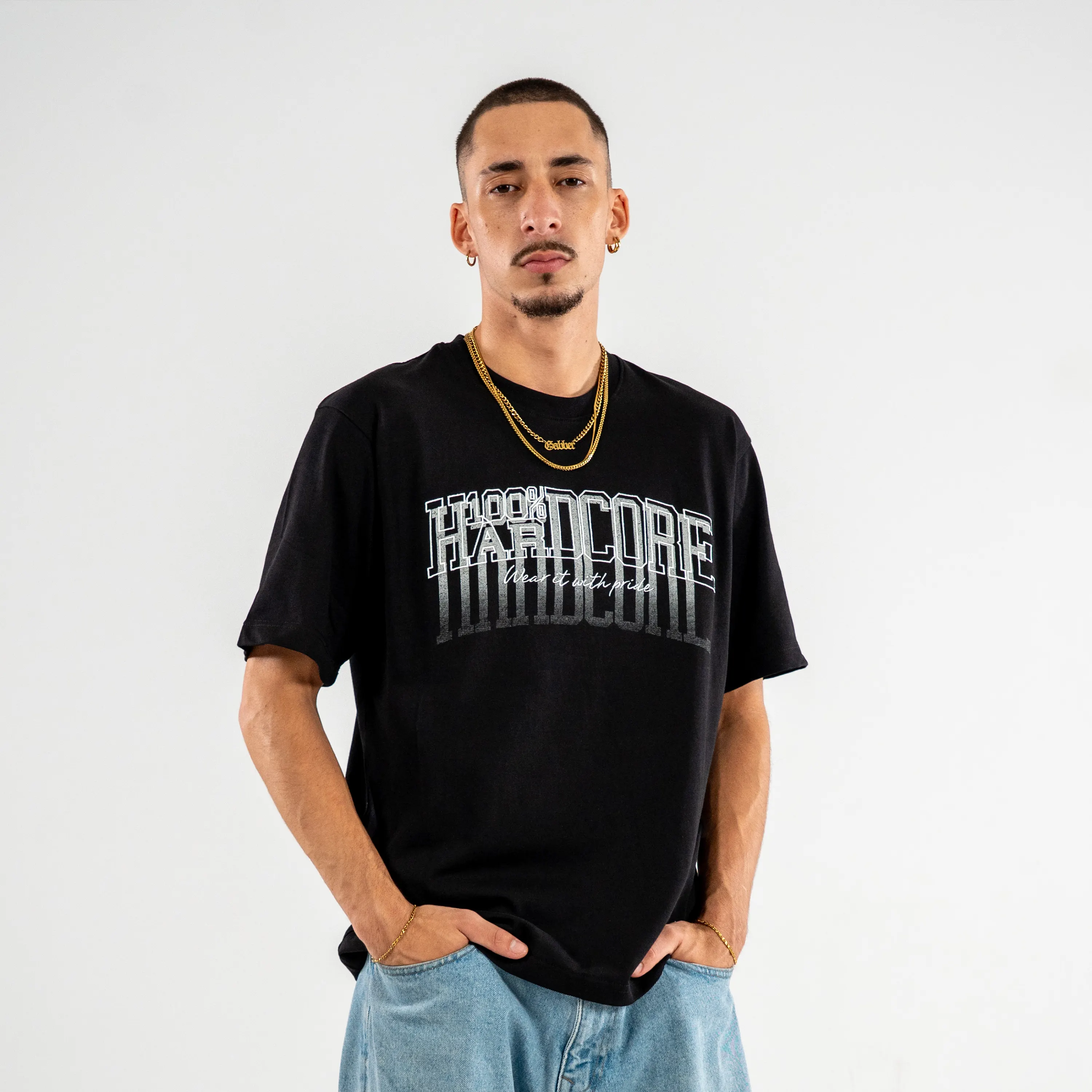 100% Hardcore T-shirt Faded - Image 4