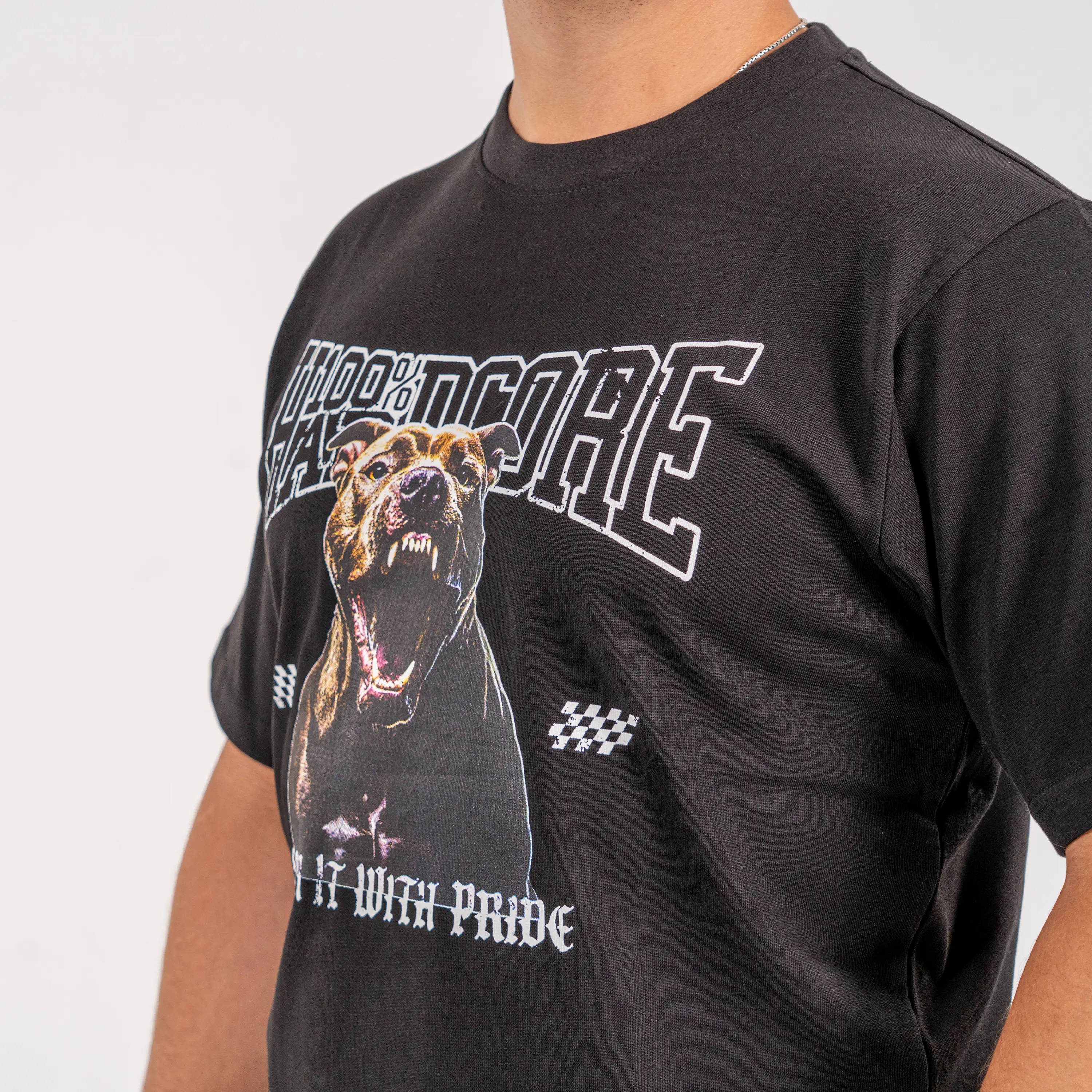 100% Hardcore T-shirt Pitbull - Image 4