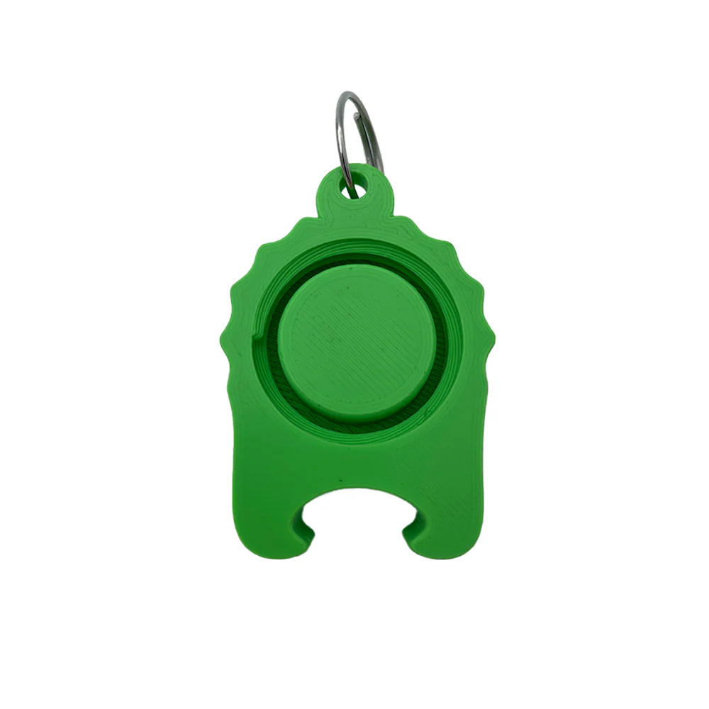 100% Hardcore PartyCap | The universal festival cap with beer opener | Neon Green - Image 3