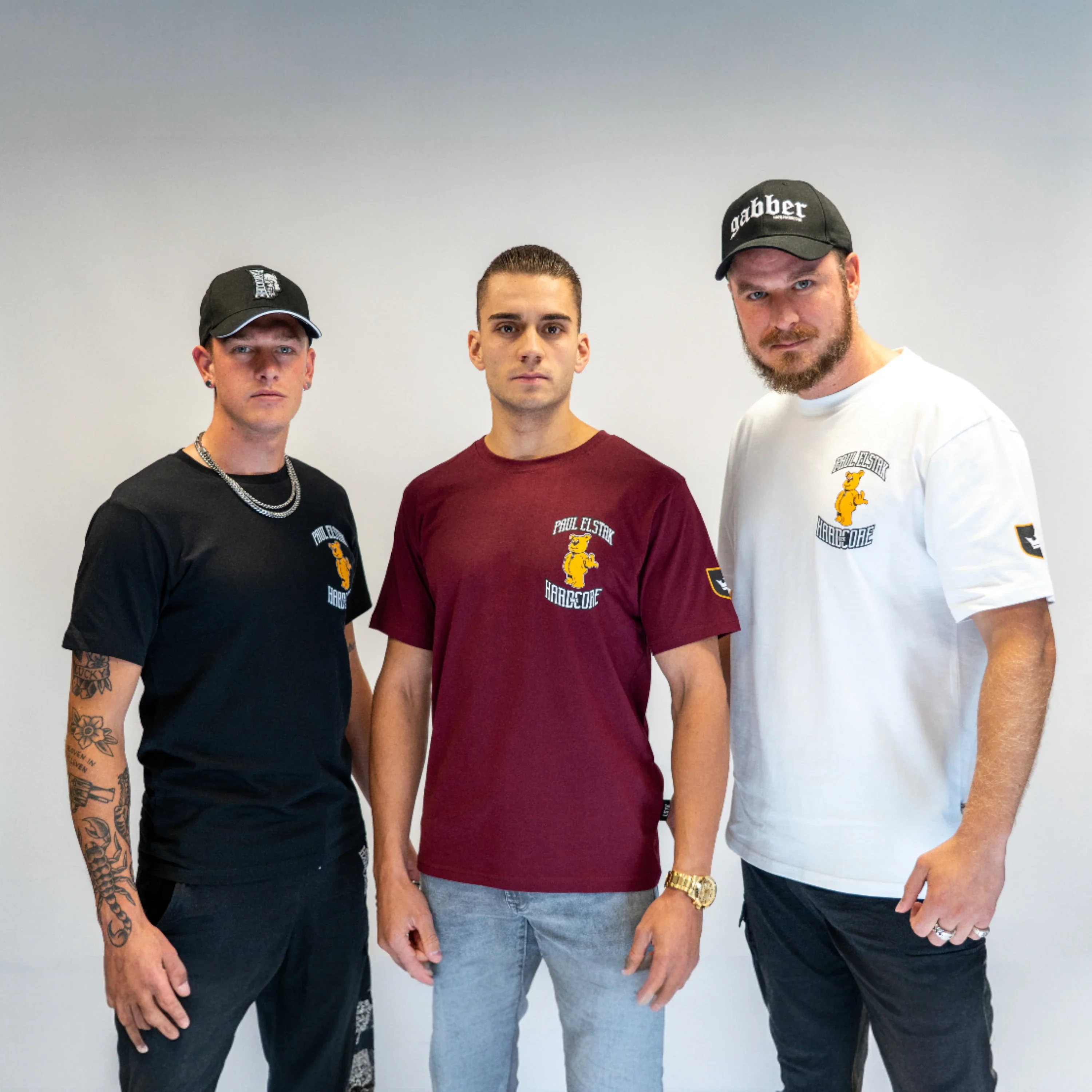 100% Hardcore - Paul Elstak T-shirt Forze Bordeaux - Image 5