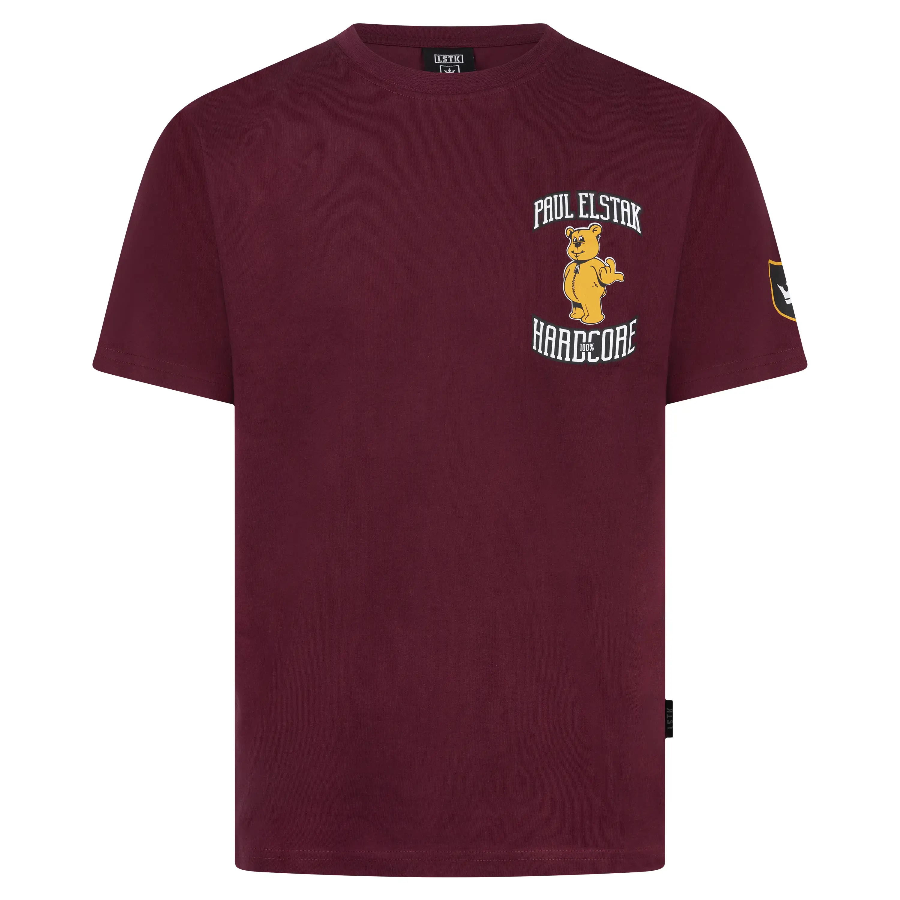 100% Hardcore - Paul Elstak T-shirt Forze Bordeaux - Image 6