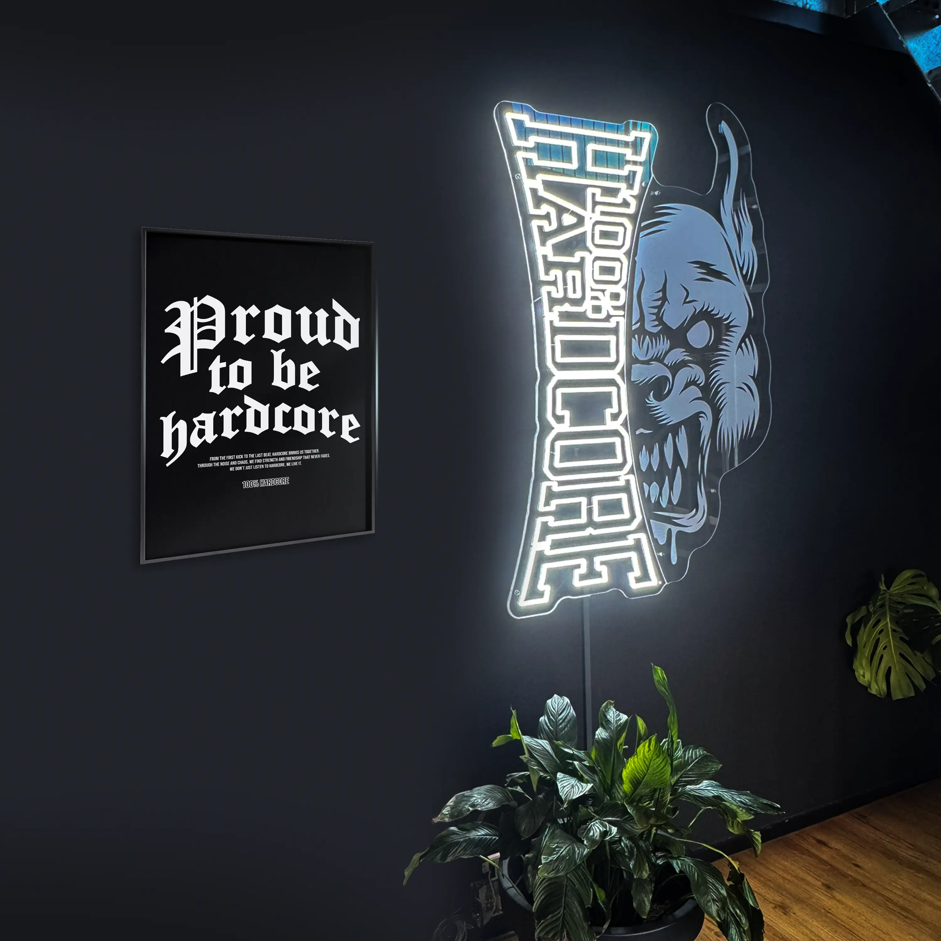 100% Hardcore Poster Proud to be - Image 2