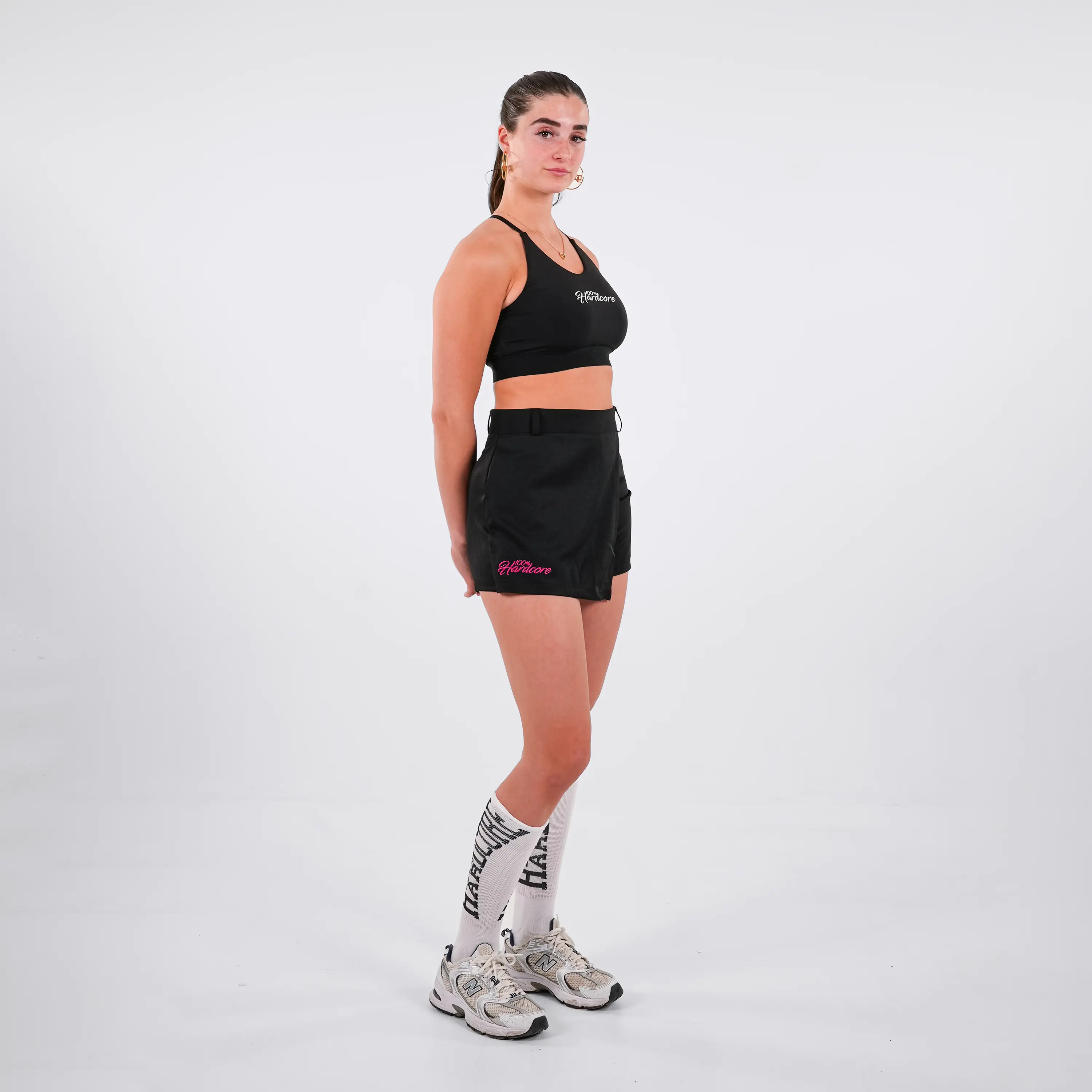 100% Hardcore Short Skort Signature Black - Image 4