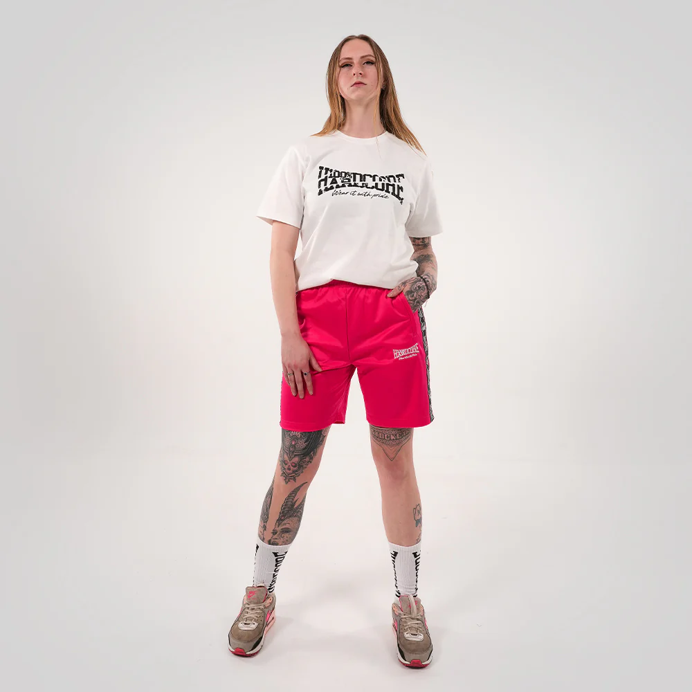 100% Hardcore Short Training Pants Essential Pink - Image 3