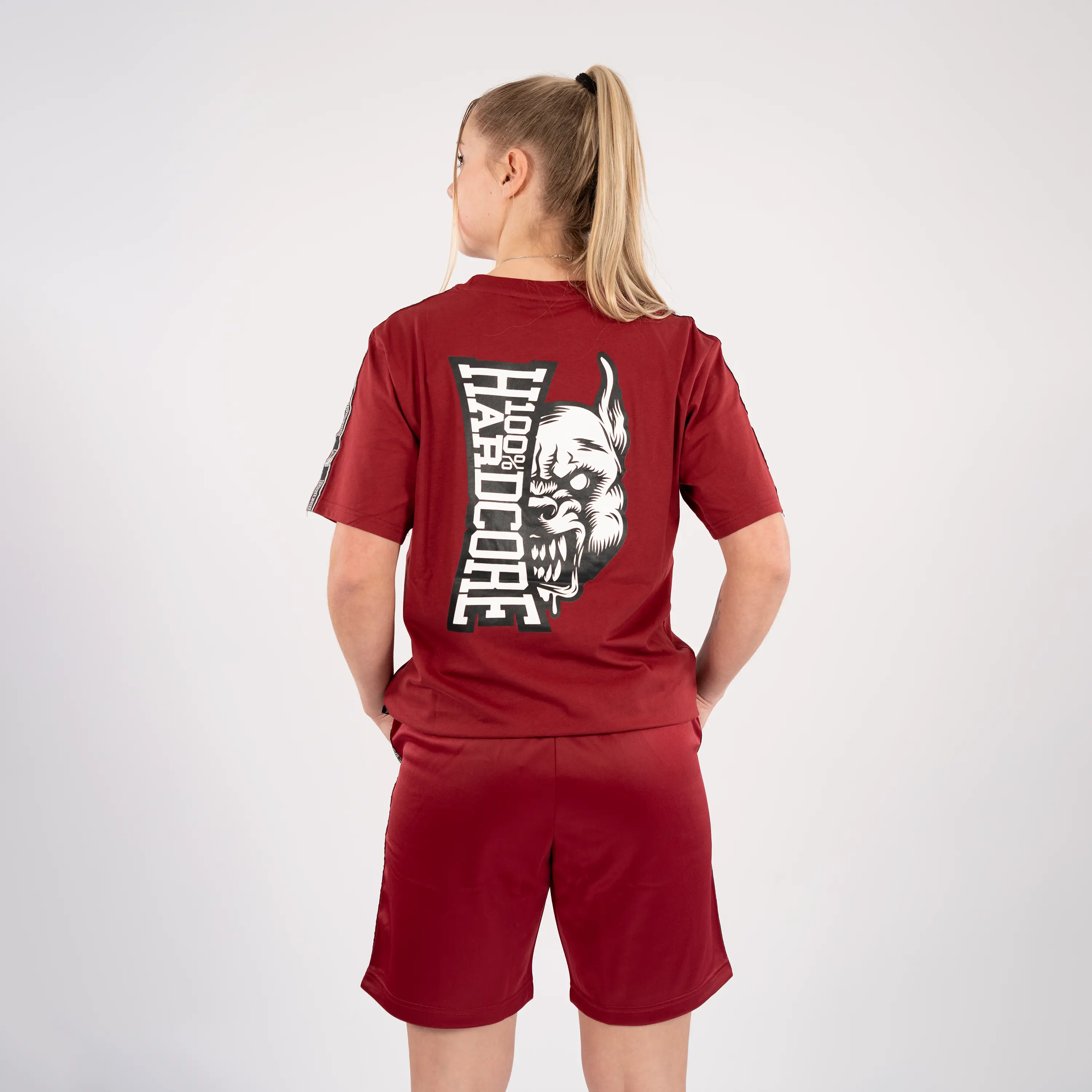 100% Hardcore Short Training Pants Essential Red - Image 4