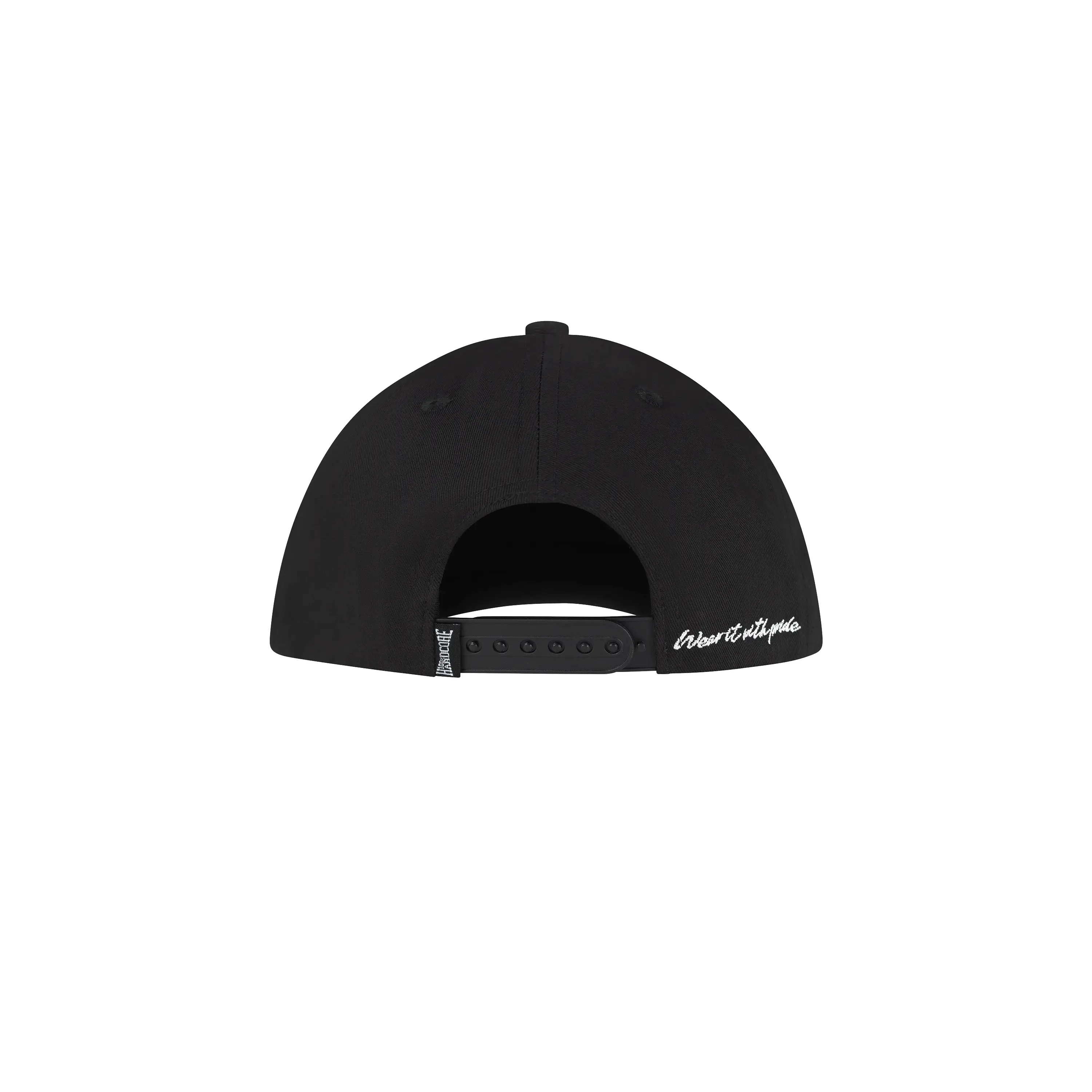 100% Hardcore Snapback Essential Black - Image 3