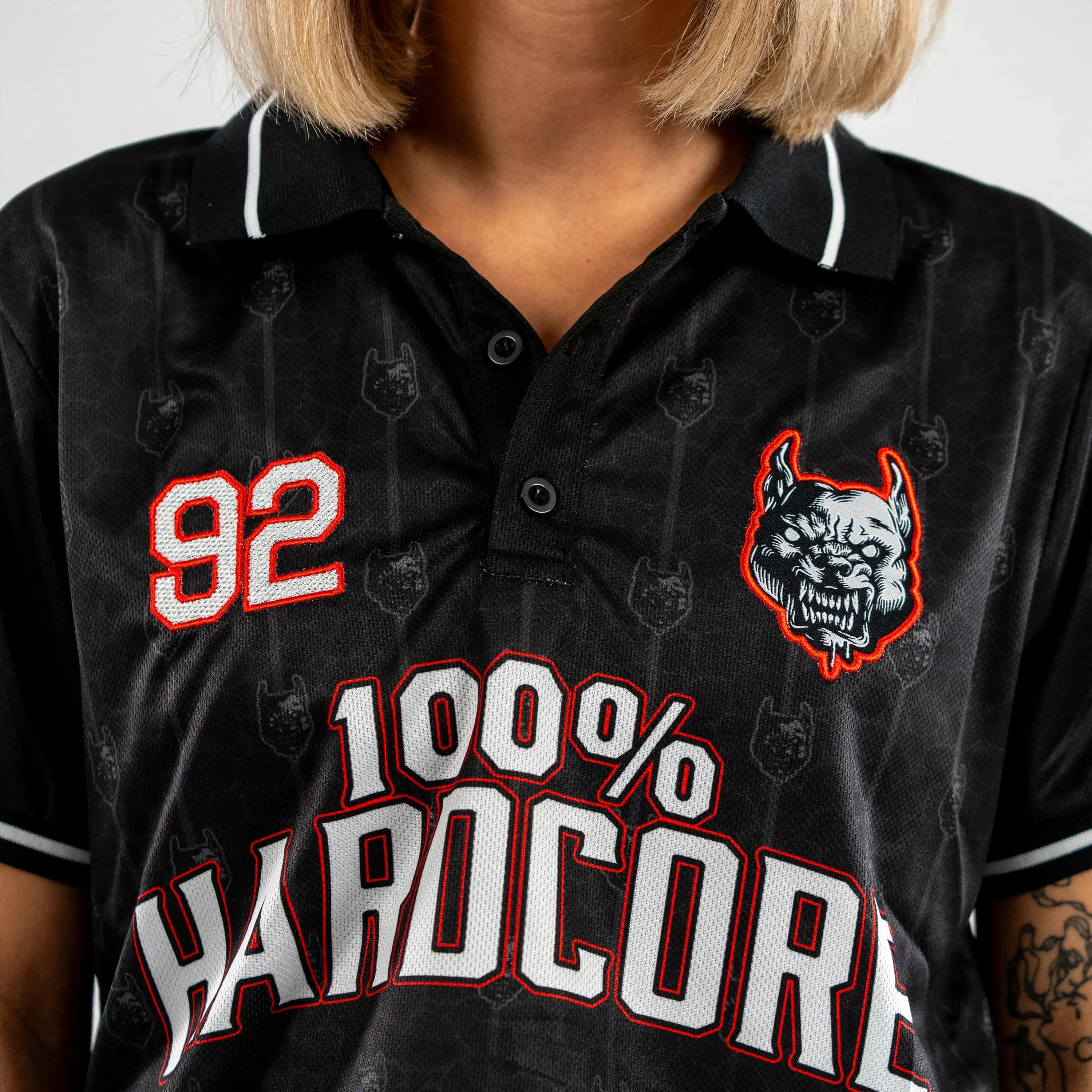 100% Hardcore Soccershirt '92' - Image 6