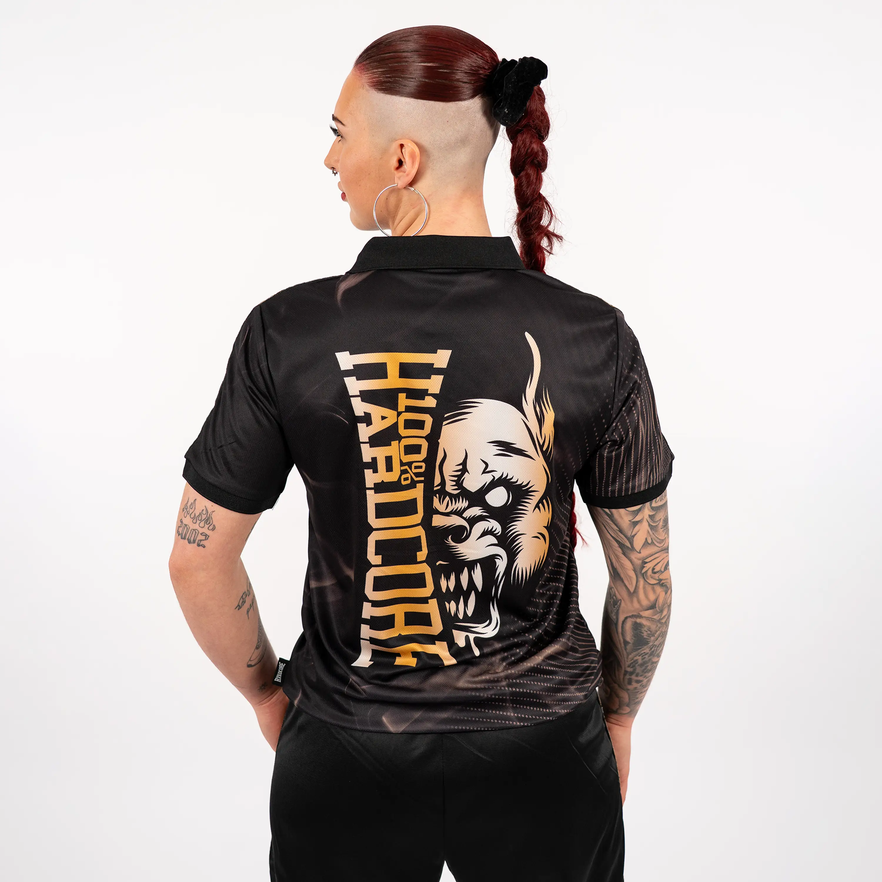 100% Hardcore Soccershirt Gold - Image 4