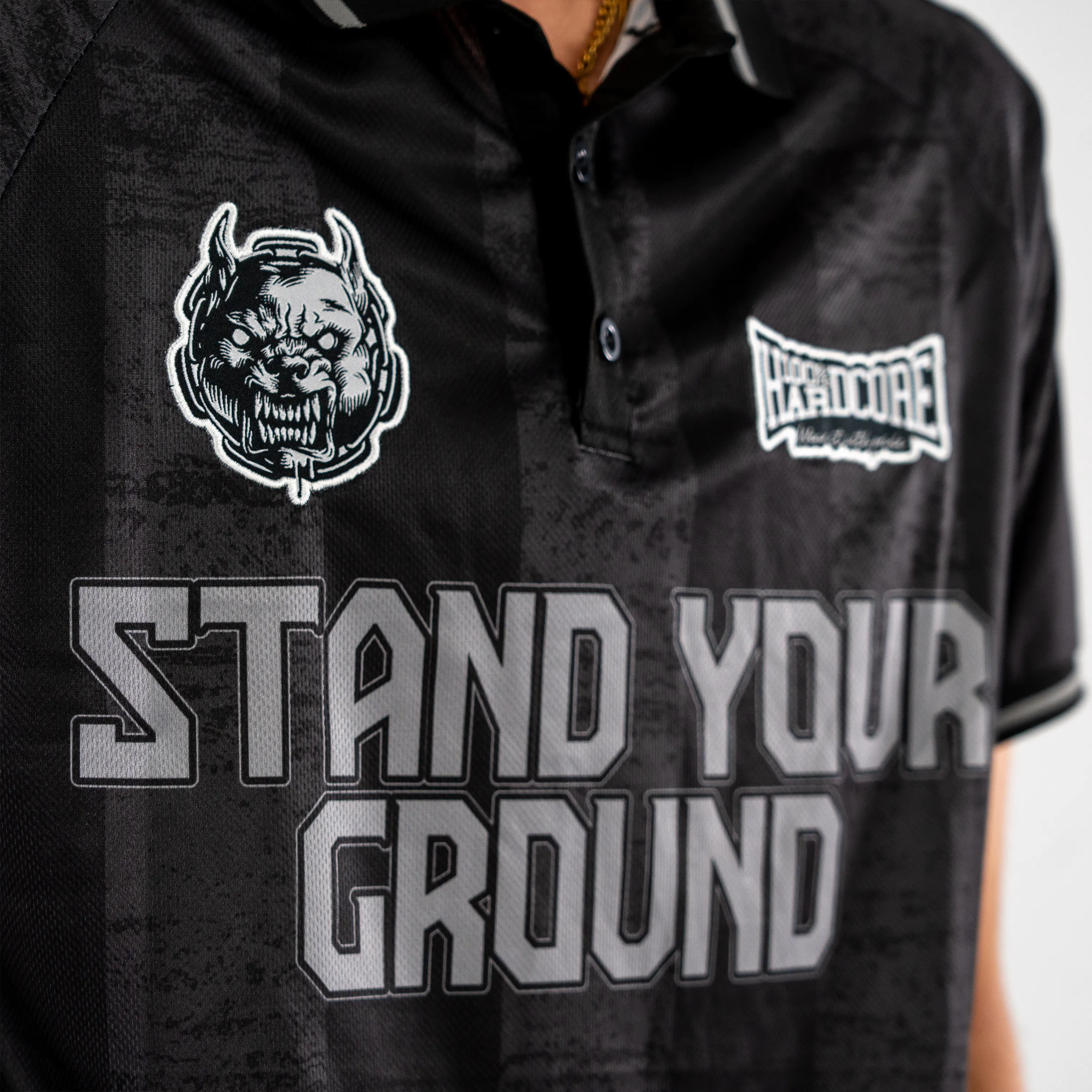 100% Hardcore Soccershirt Stand Your Ground - Image 4