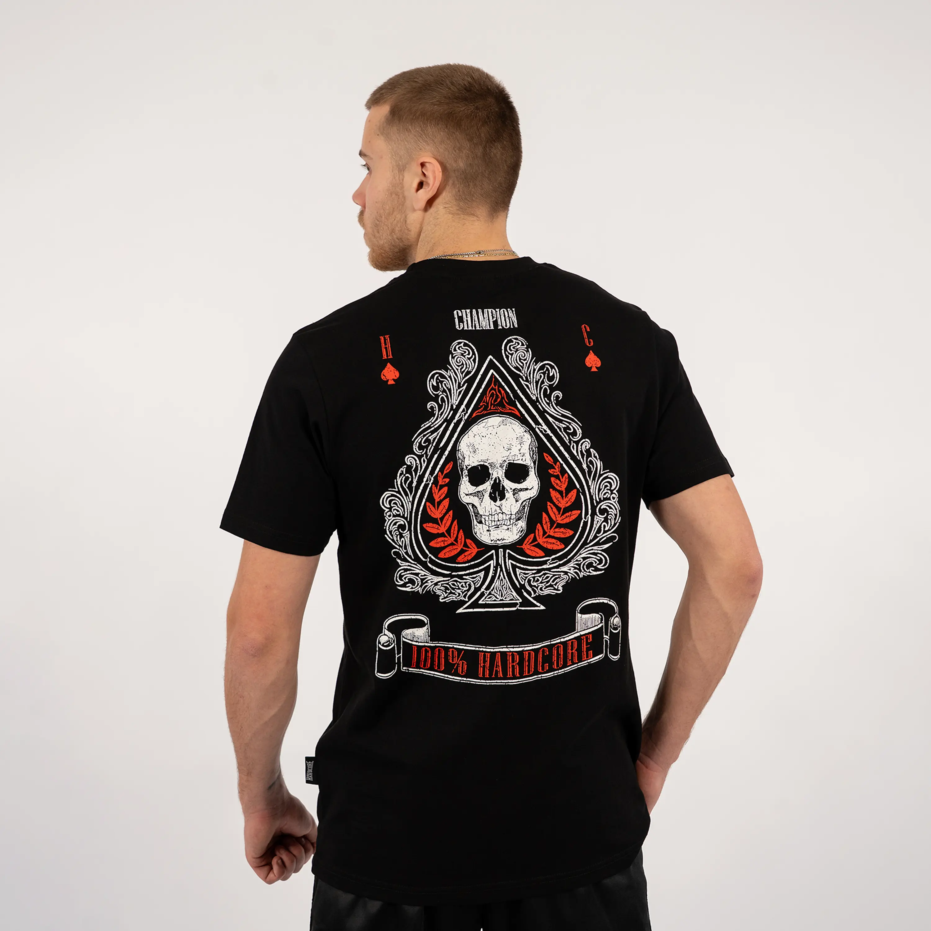 100% Hardcore T-Shirt Ace of Spades - Image 3