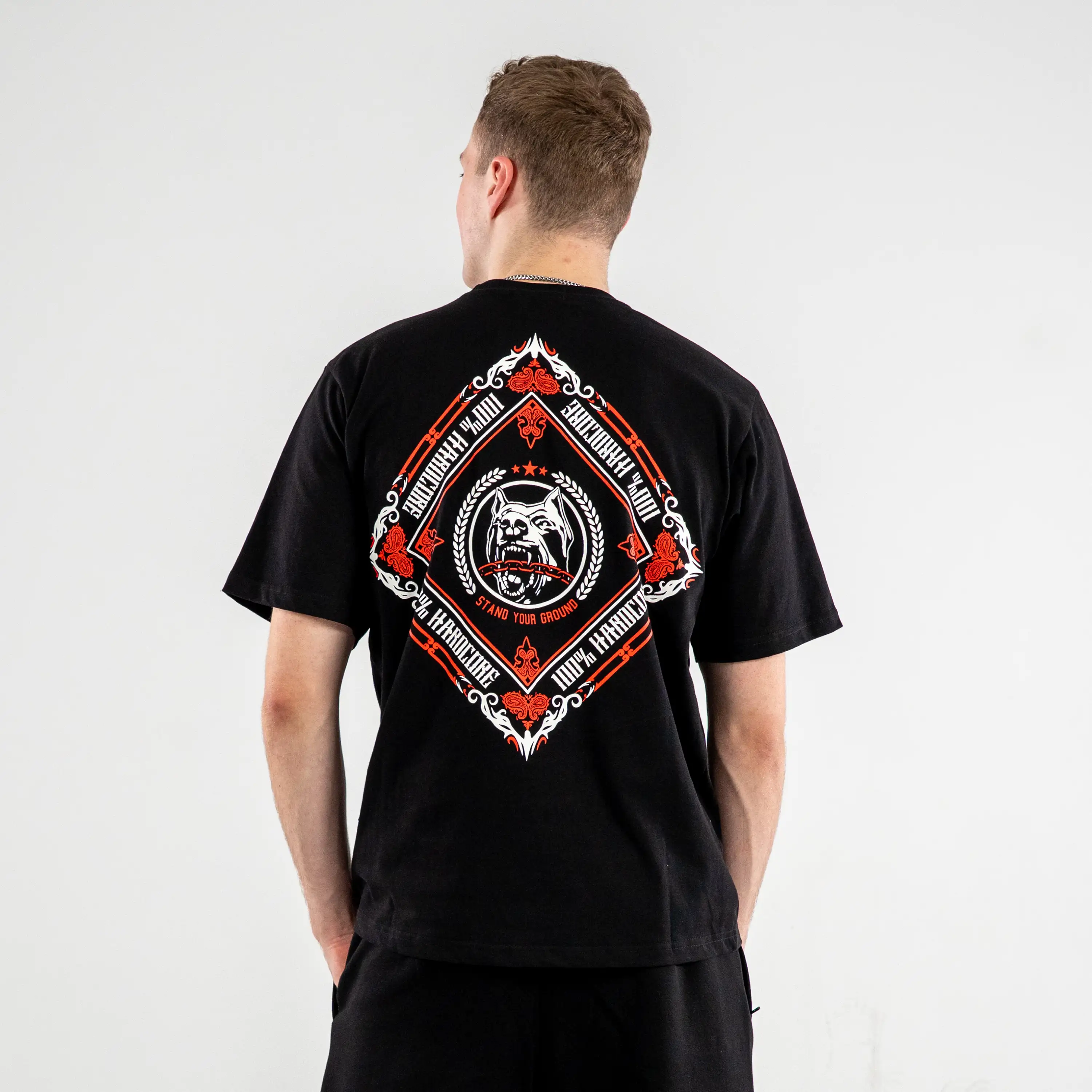 100% Hardcore T-Shirt Bandana - Image 2