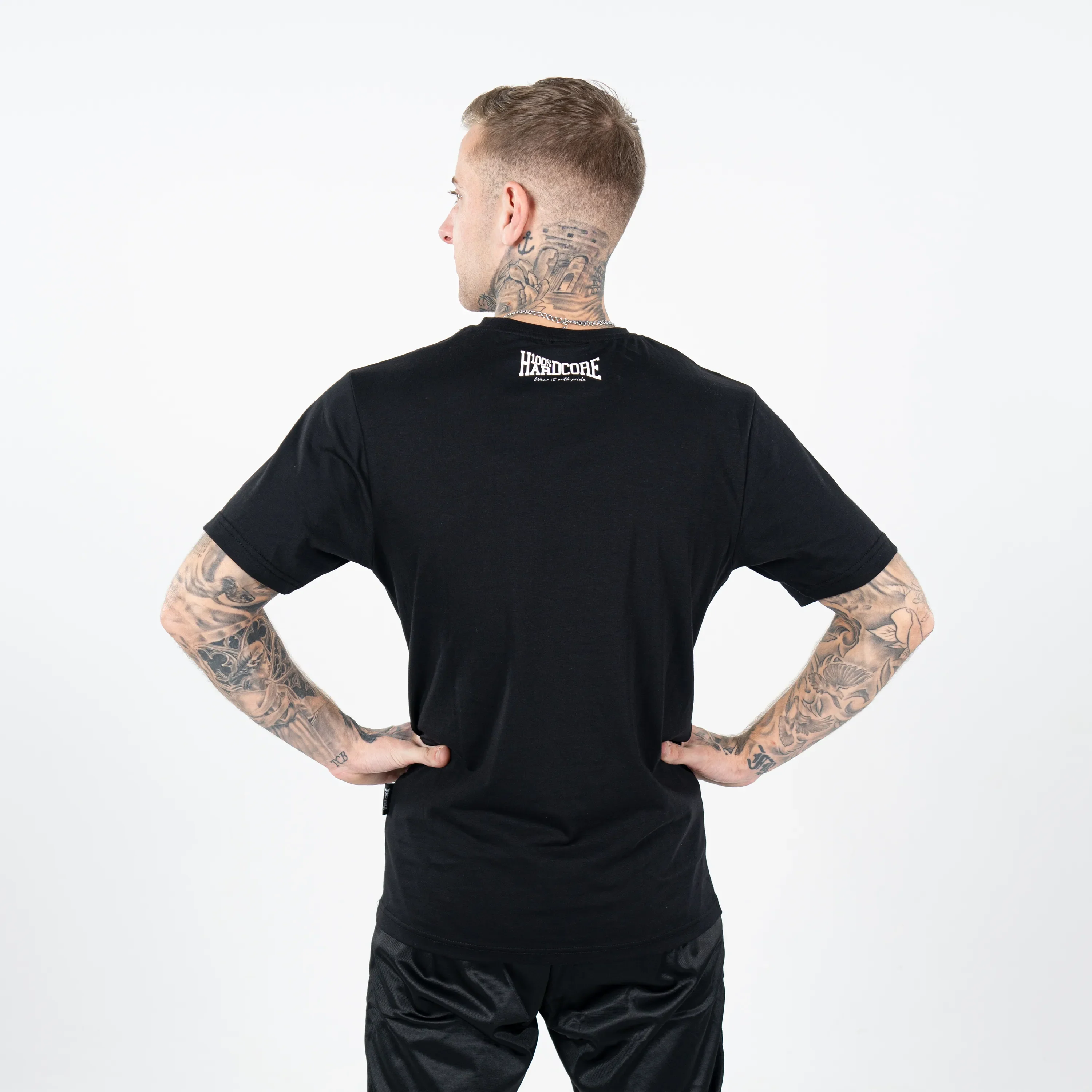100% Hardcore T-Shirt Essential Black - Image 3