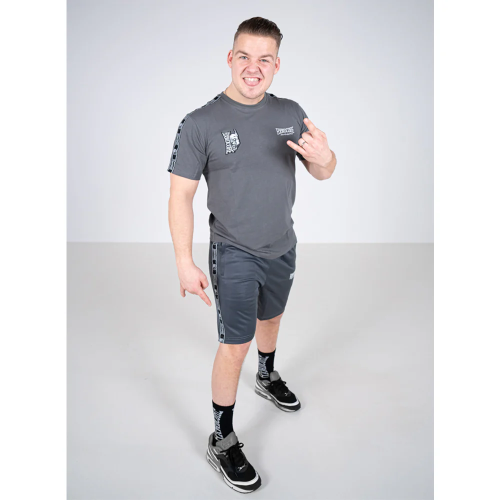 100% Hardcore T-shirt Essential Grey - Image 3