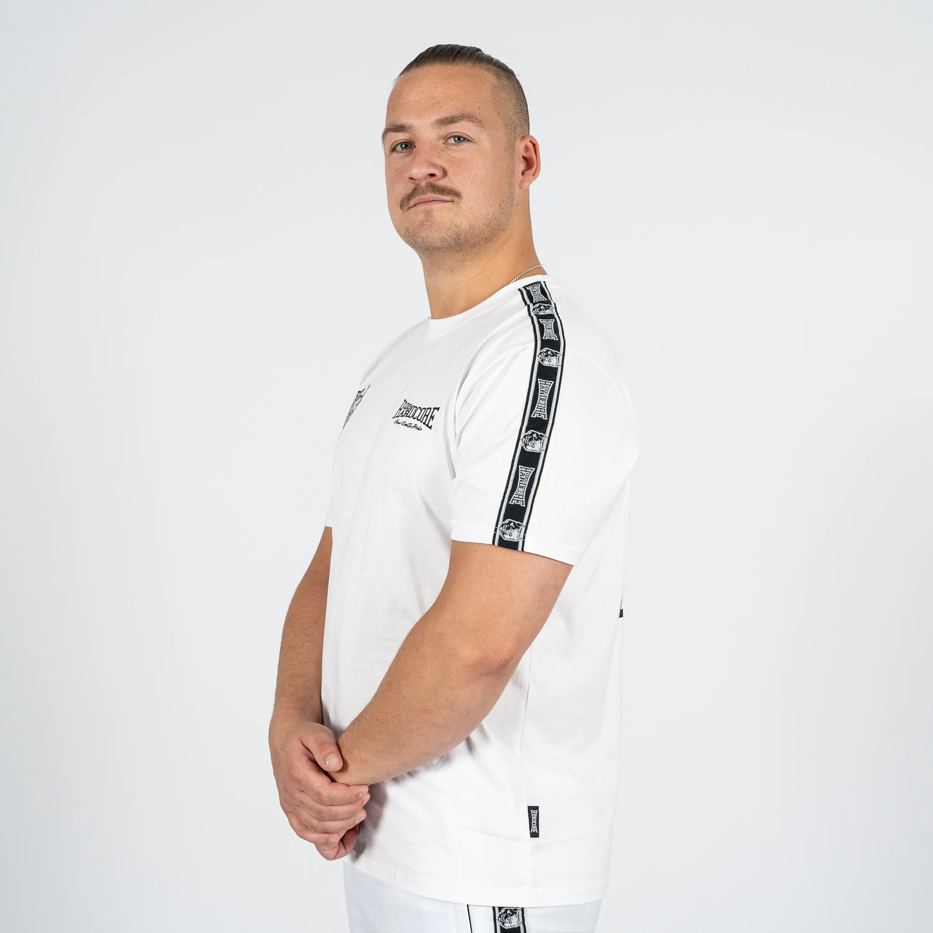 100% Hardcore T-shirt Essential White - Image 3