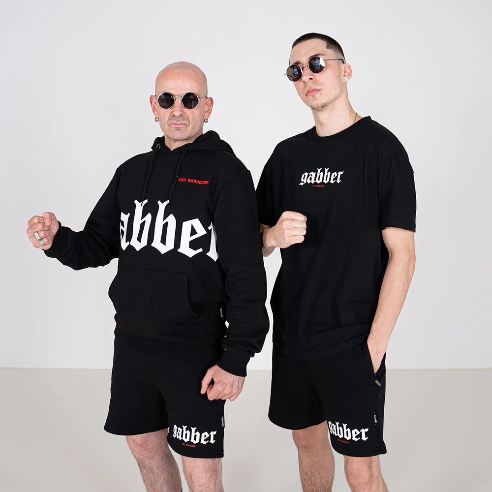 100% Hardcore T-shirt Gabber Big Black - Image 3