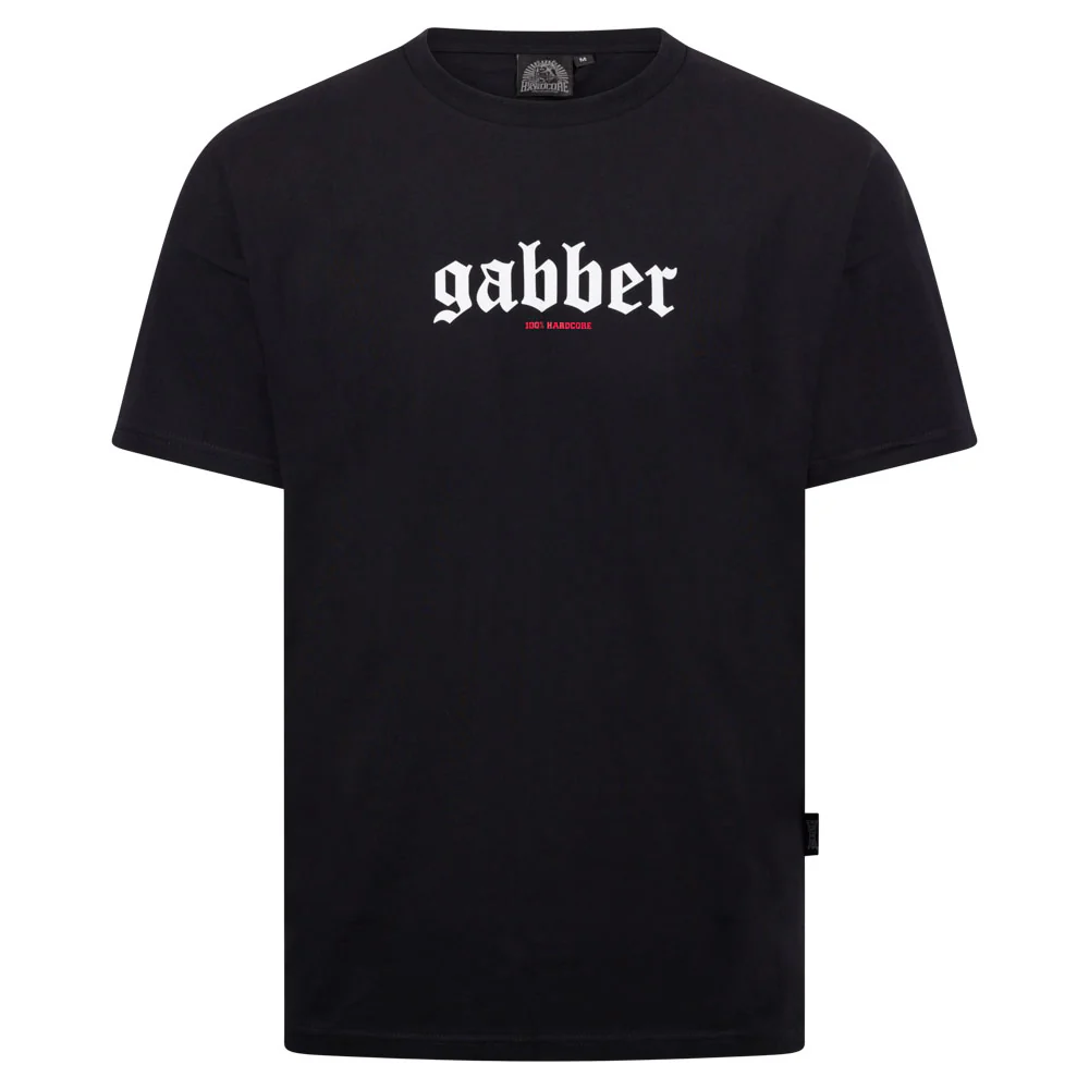 100% Hardcore T-shirt Gabber Big Black - Image 4