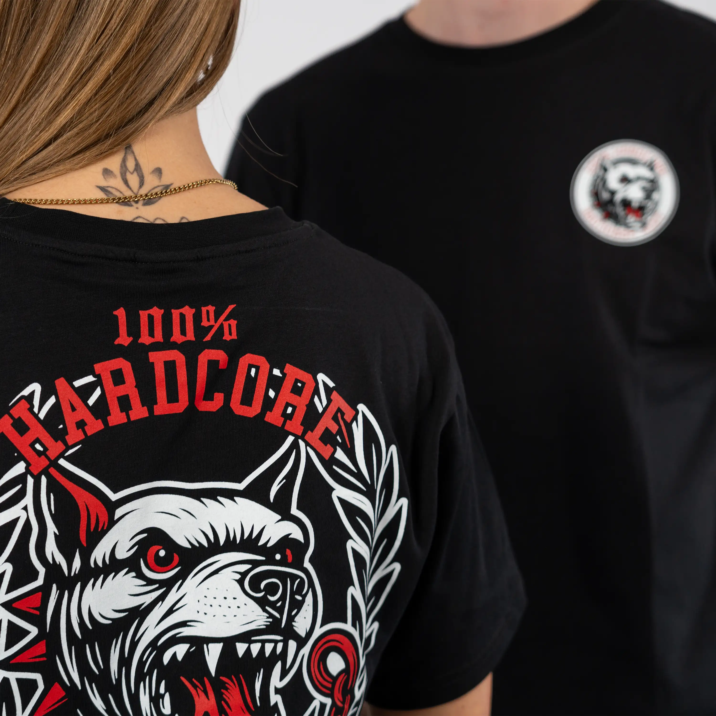 100% Hardcore T-shirt Unleashed Black - Image 3