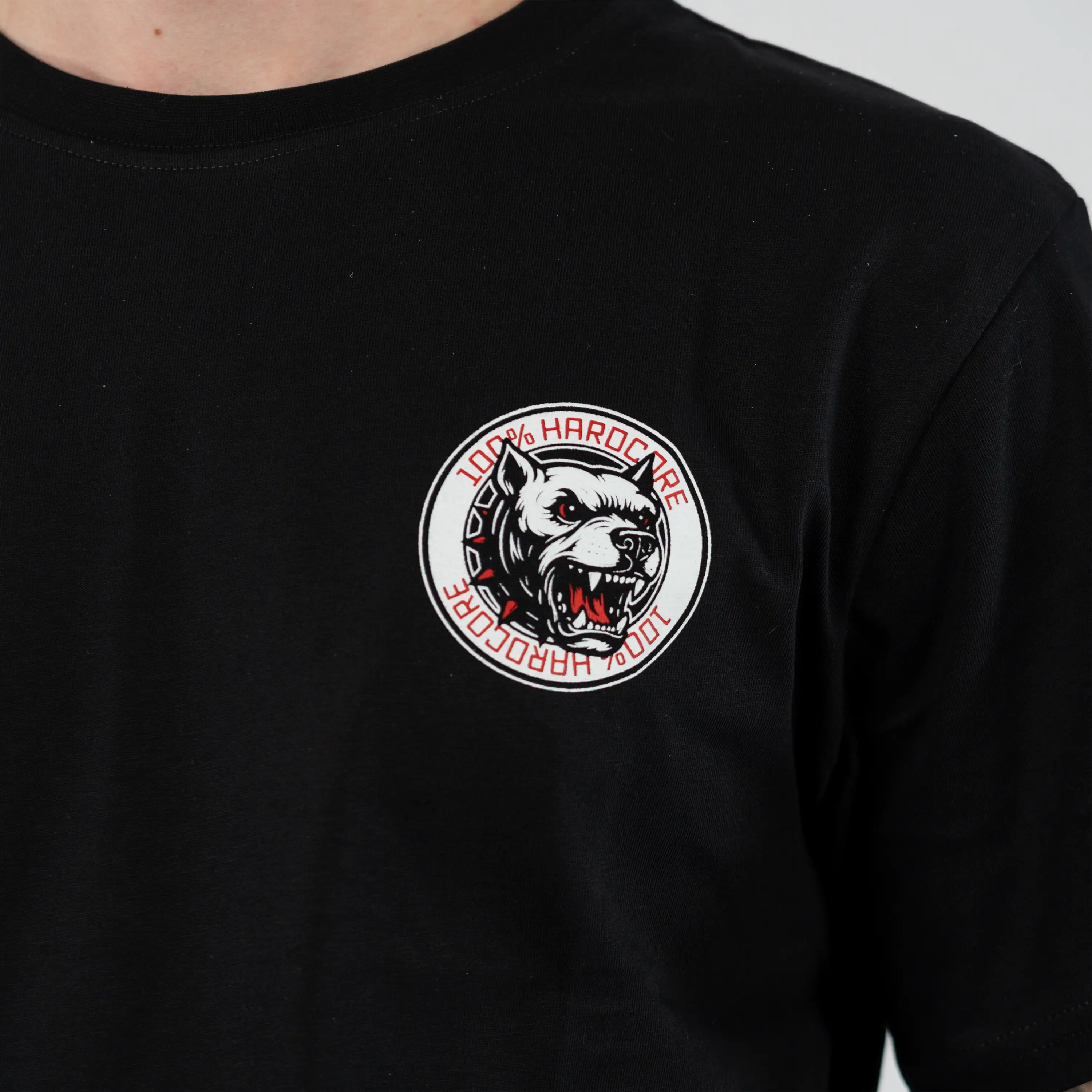 100% Hardcore T-shirt Unleashed Black - Image 6