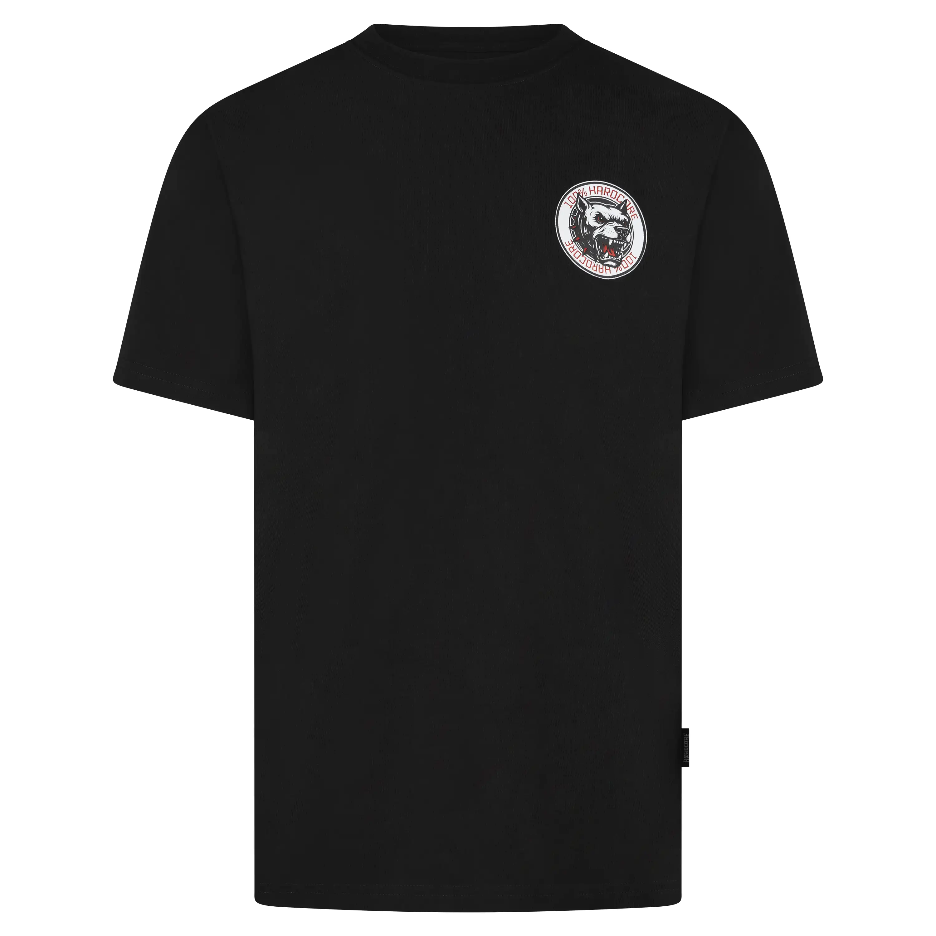 100% Hardcore T-shirt Unleashed Black - Image 7