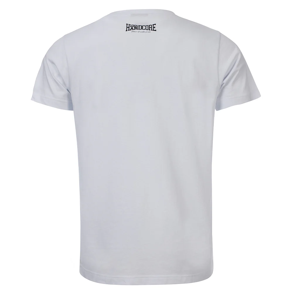 100% Hardcore T-Shirt Wear It With Pride White - Image 3