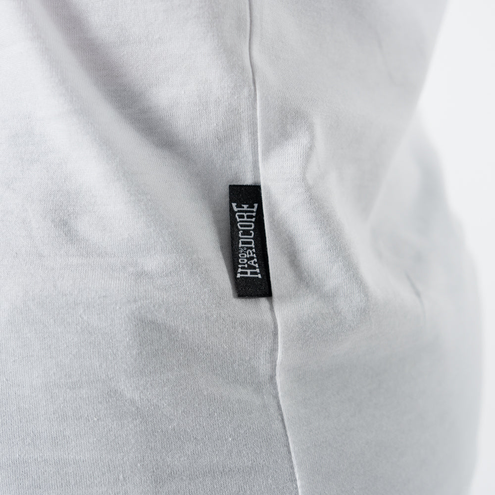 100% Hardcore T-Shirt Wear It With Pride White - Image 5