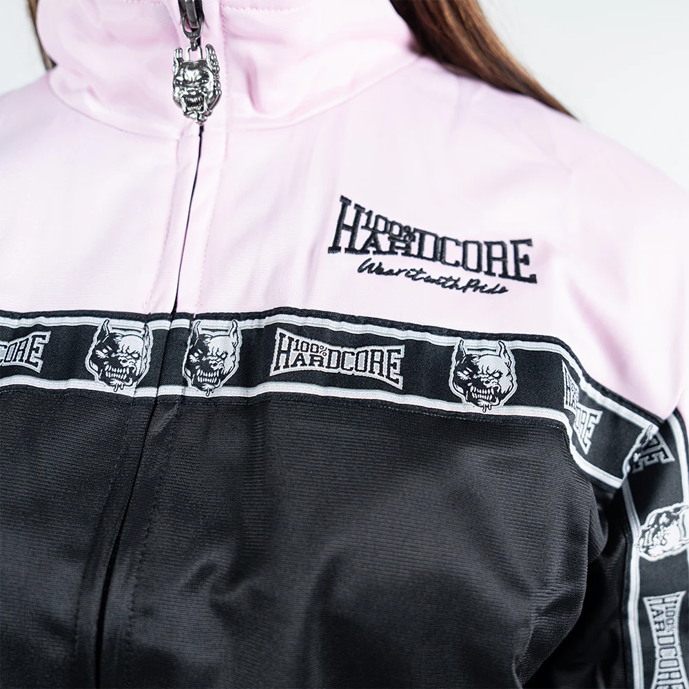 100% Hardcore Training jacket Essential Baby Pink - Image 5