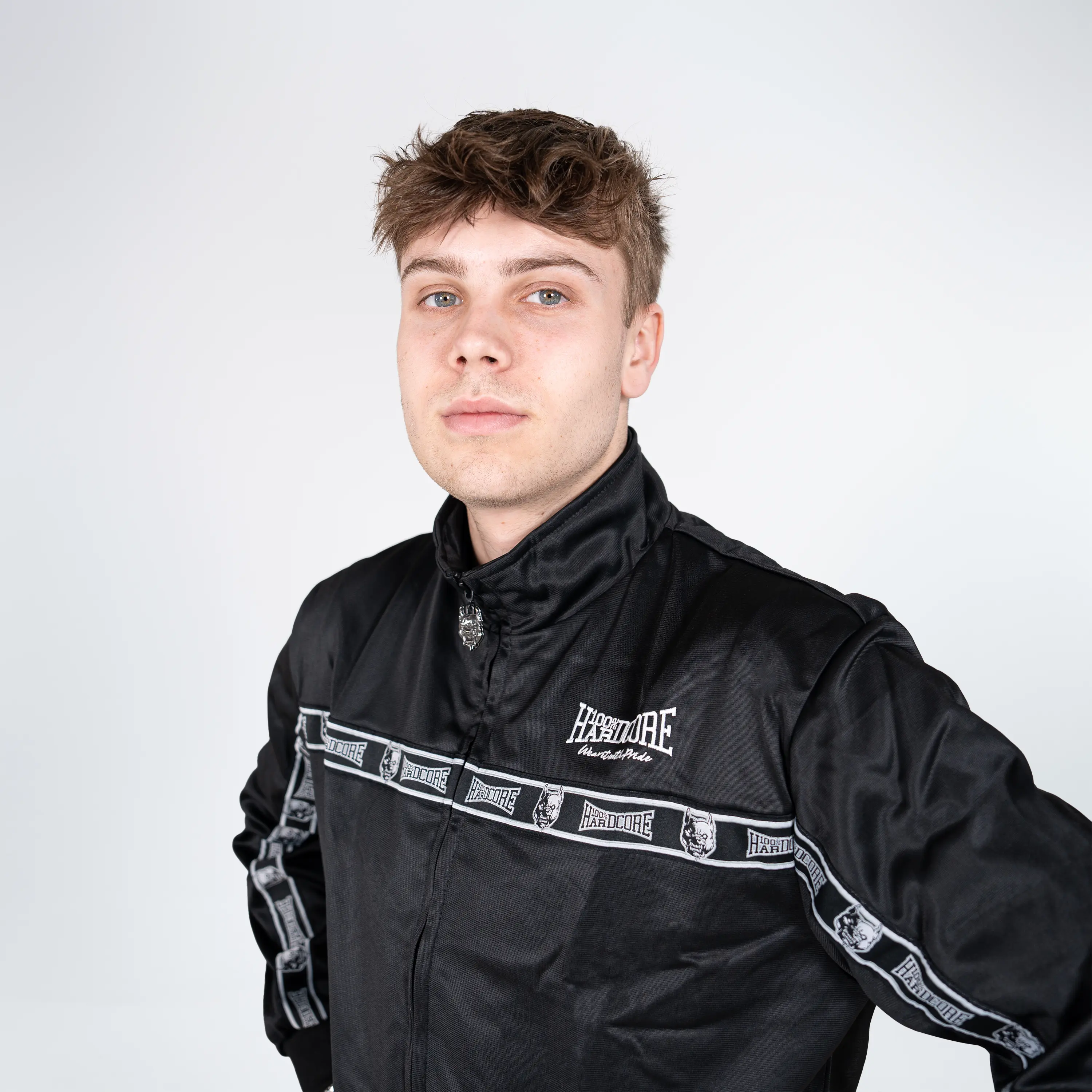 100% Hardcore Training jacket Essential Black - Image 4