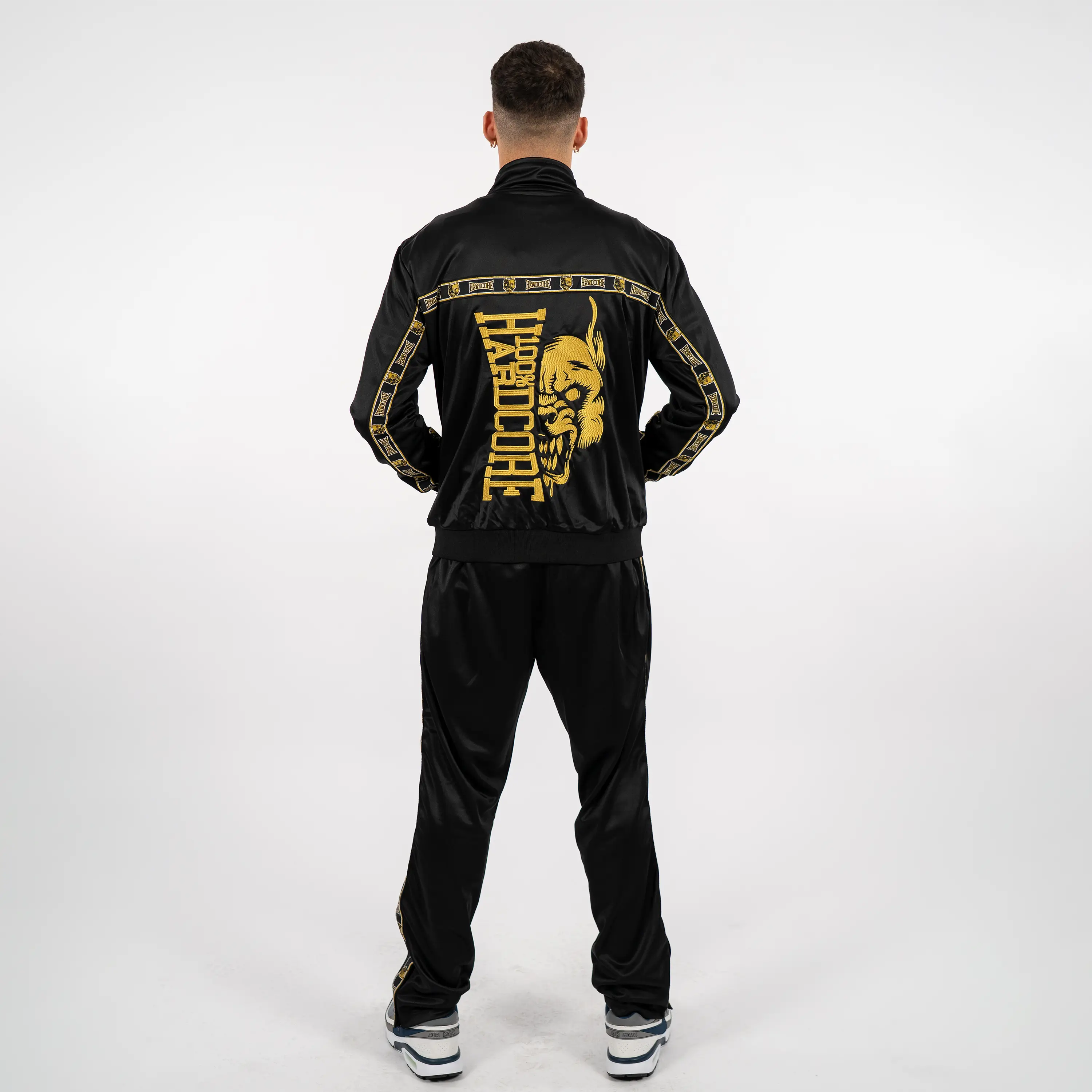 100% Hardcore Training Jacket Essential Gold - Image 3