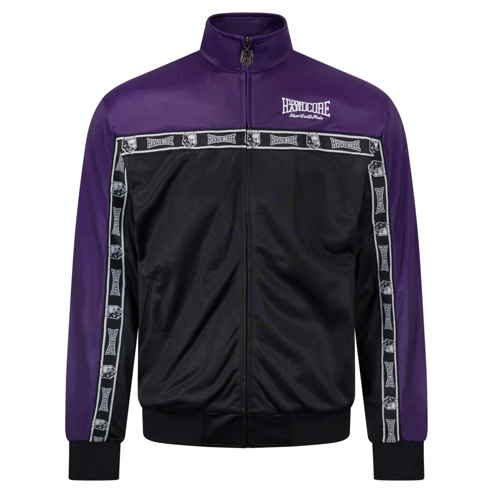 100% Hardcore Training Jacket Essential Purple - Image 7